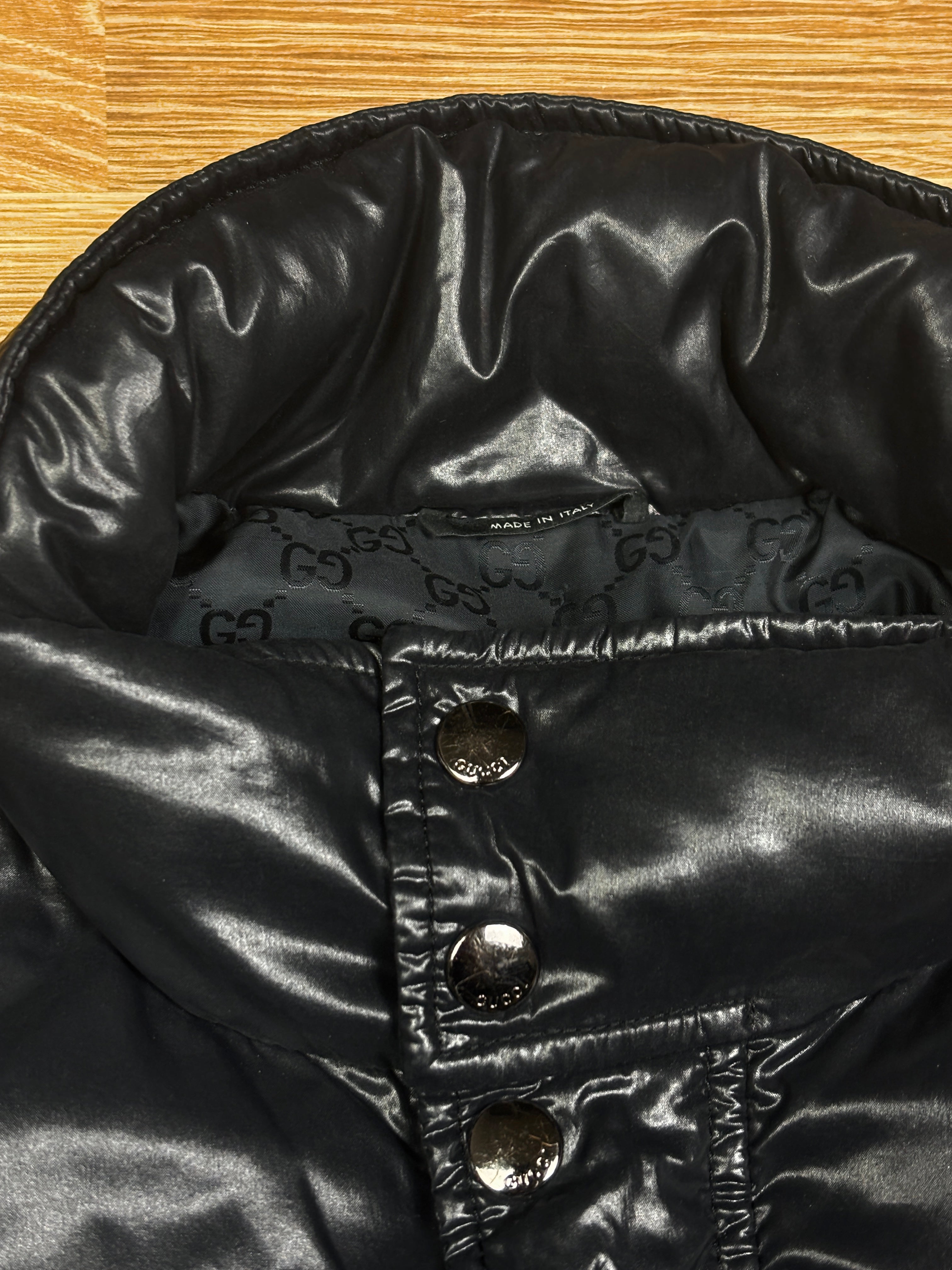 Gucci GG Monogram Lined Puffer Jacket