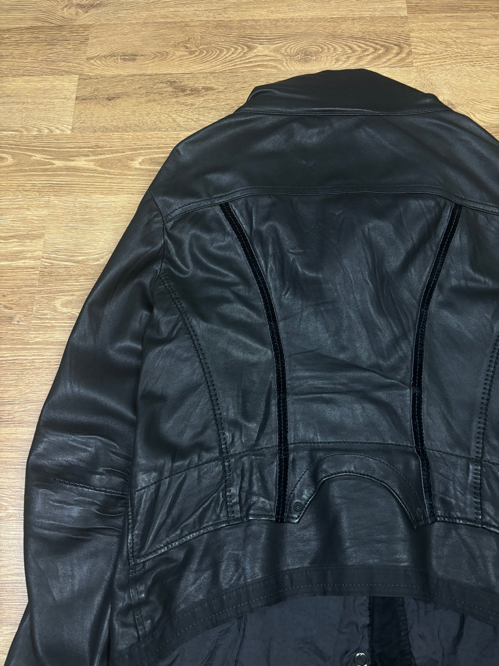 2000s Marithé + François Girbaud Lamb Leather Bondage Jacket