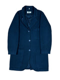 MM6 Maison Martin Margiela Navy Wool Coat