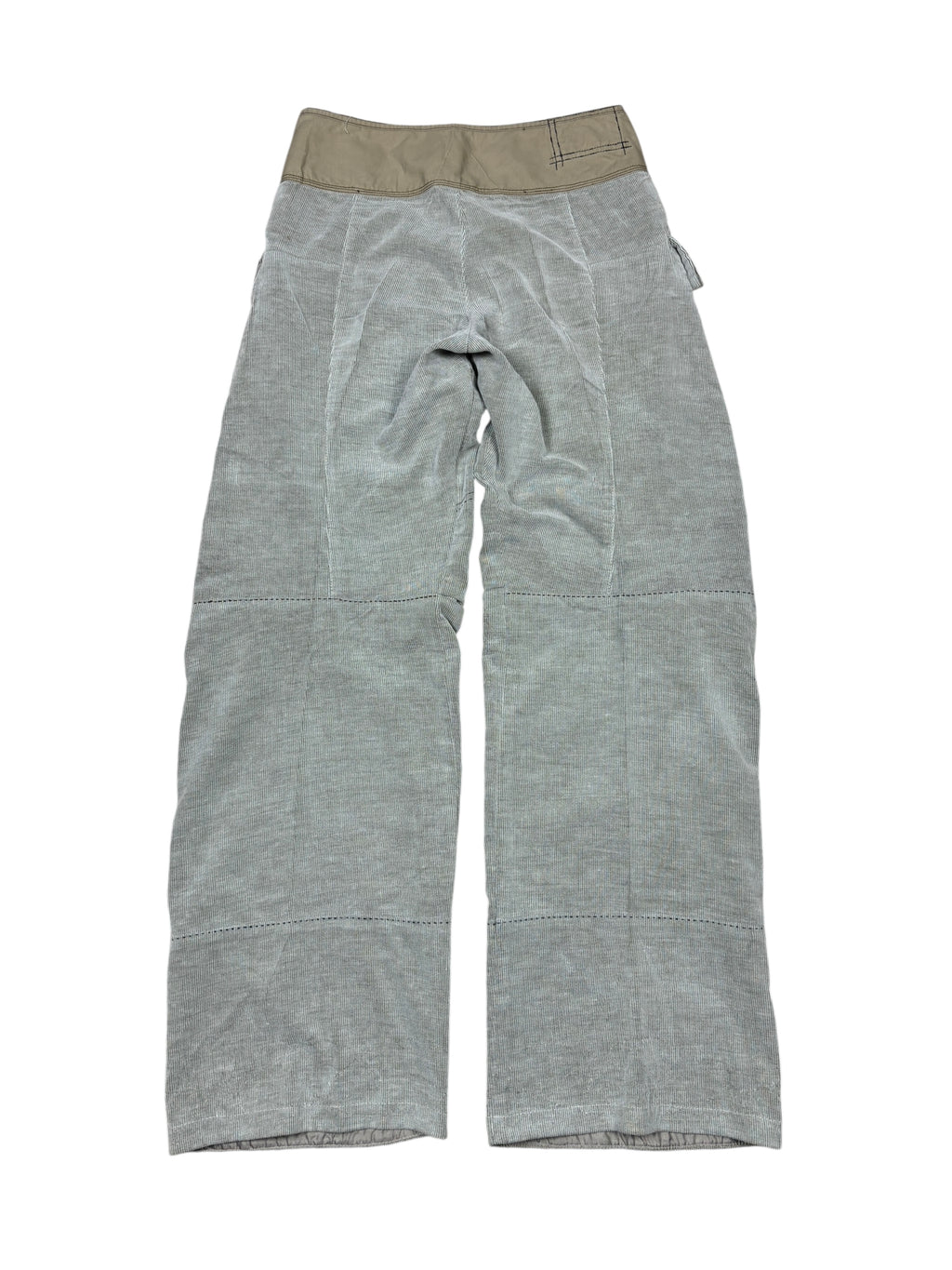 Marithé François Girbaud Wide Leg Corduroy Cargo Pants