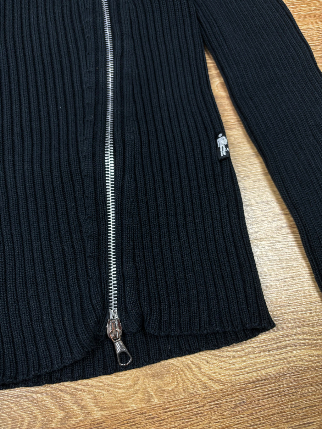 2000s Jean Paul Gaultier Asymmetrical Zip Knit