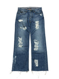2000s Dolce & Gabbana Distressed Denim Jeans