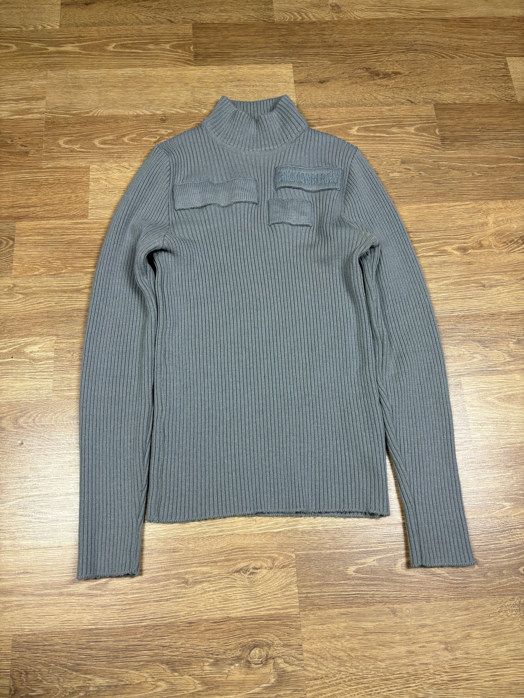 2000s Dirk Bikkembergs Ribbed Turtleneck Knit