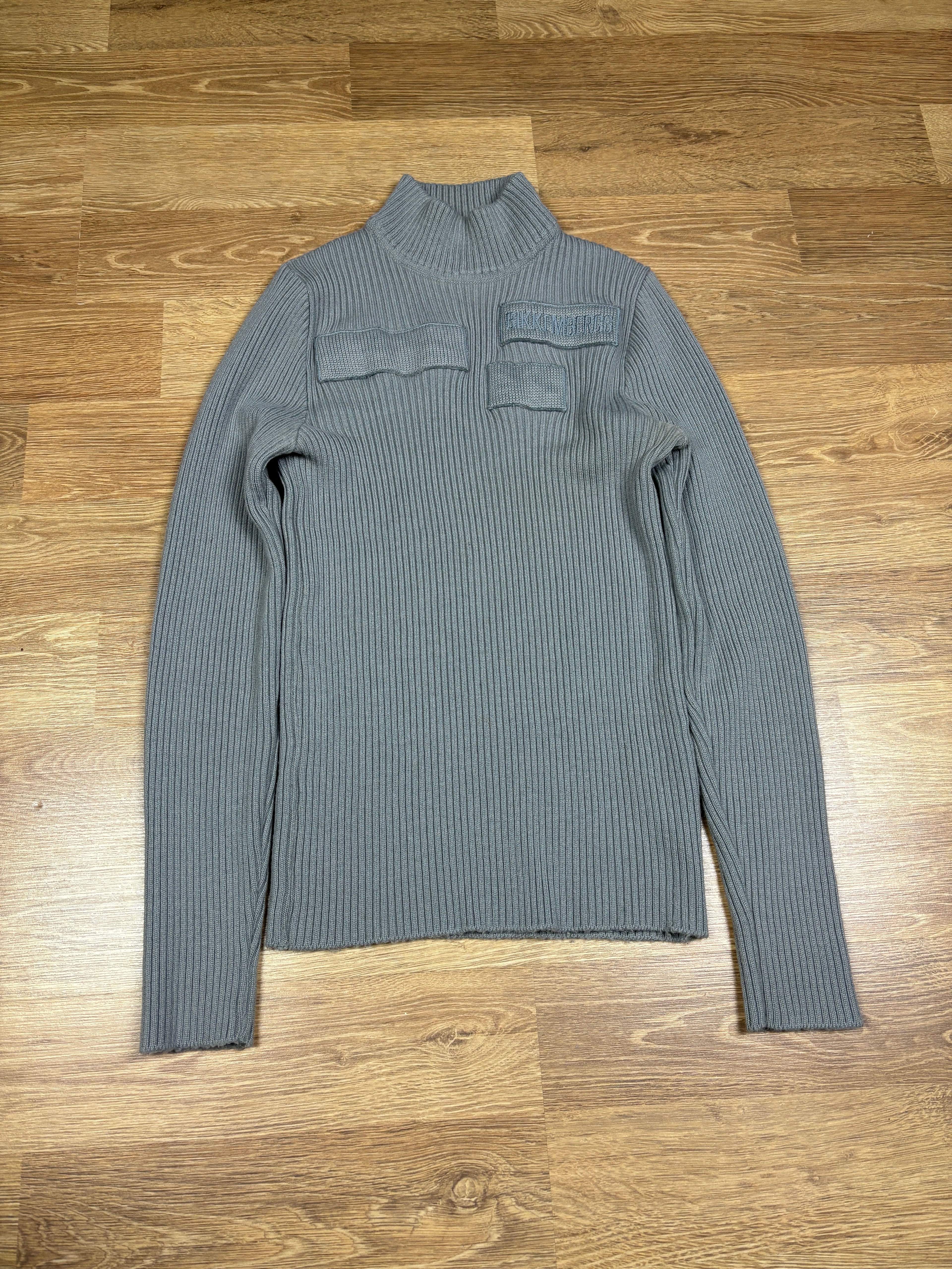 2000s Dirk Bikkembergs Ribbed Turtleneck Knit