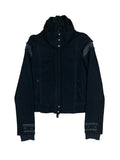 2000s Marithé François Girbaud High Neck Wool Jacket