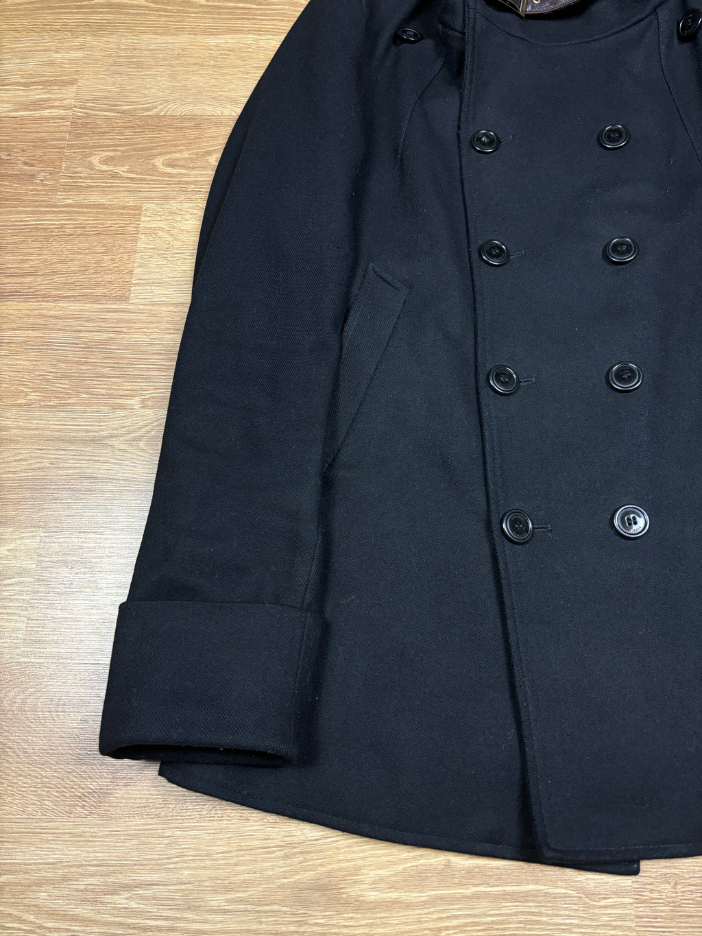 Vivienne Westwood Woolen Double Breasted Strap Coat