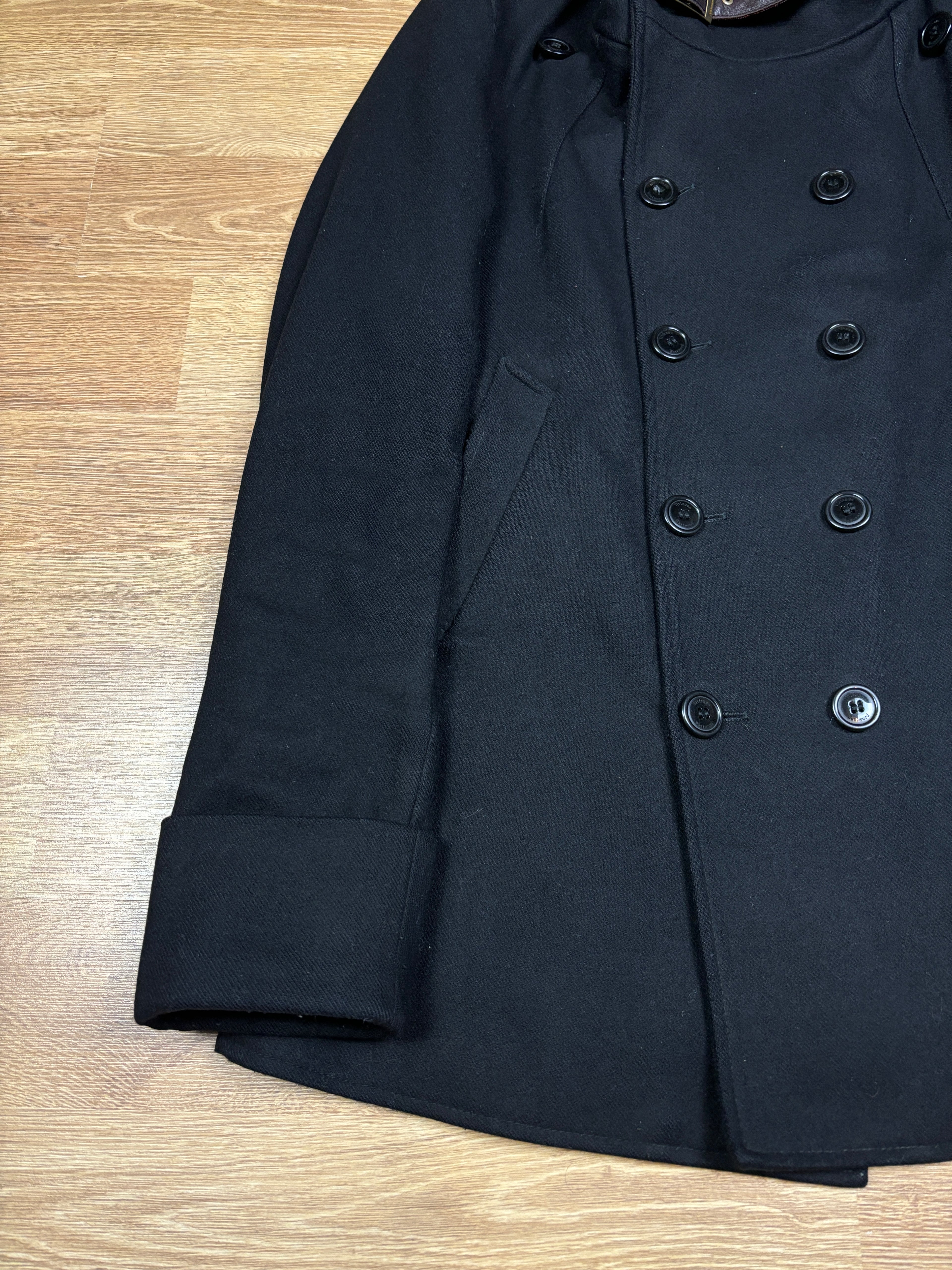 Vivienne Westwood Woolen Double Breasted Strap Coat