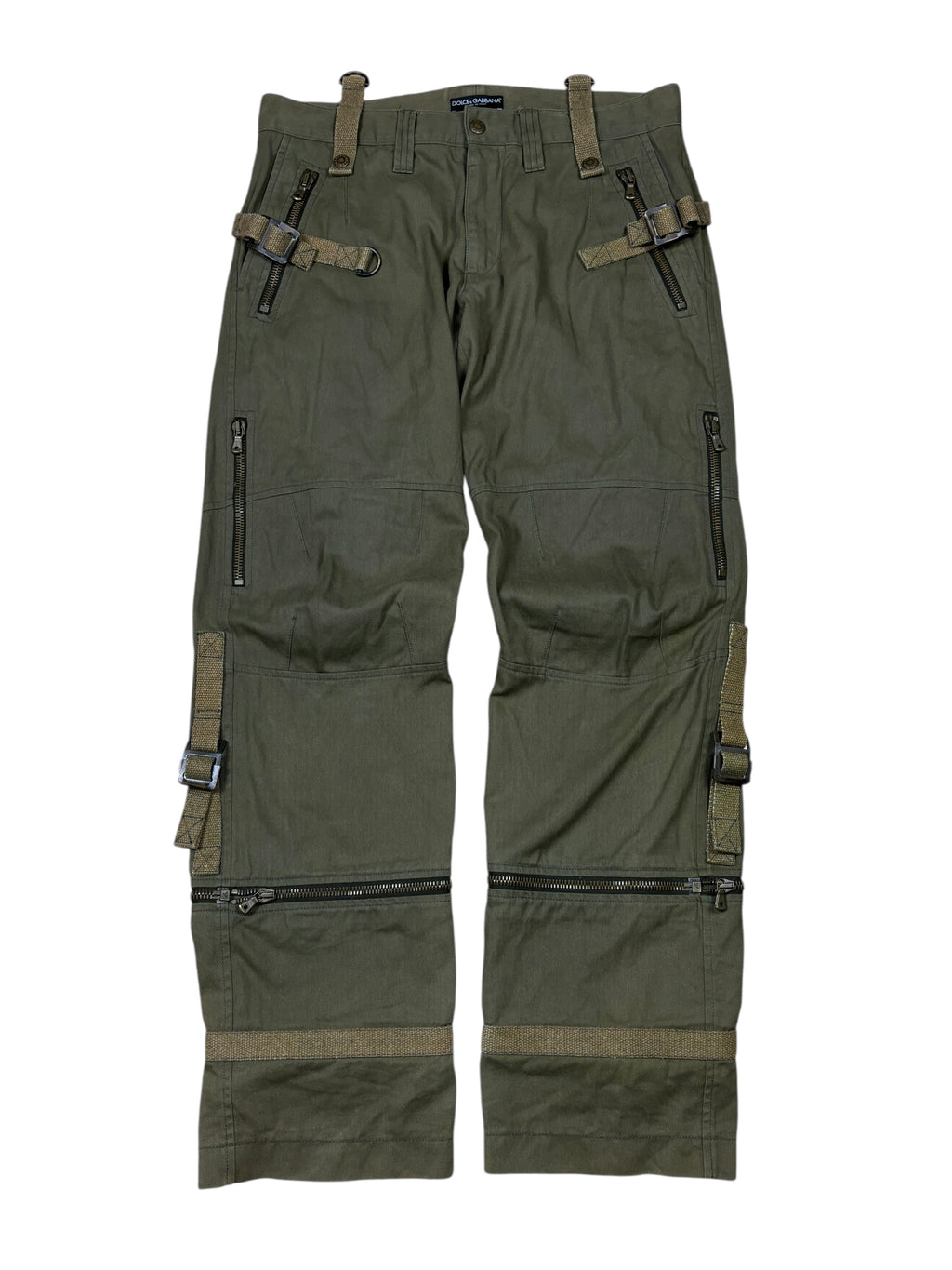 Dolce & Gabbana AW2003 Runway Utility Cargo Pants