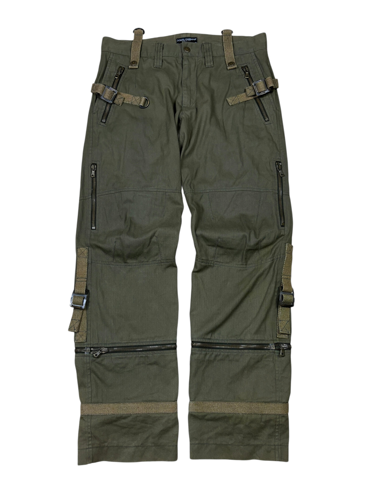 Dolce & Gabbana AW2003 Runway Utility Cargo Pants