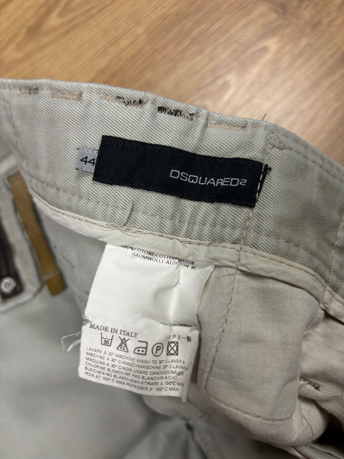 Dsquared2 SS2005 Runway Multi Belt Loop Utility Pants