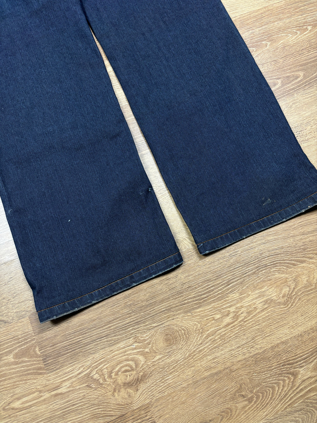 2000s Dolce & Gabbana Washed Wide-Leg Jeans