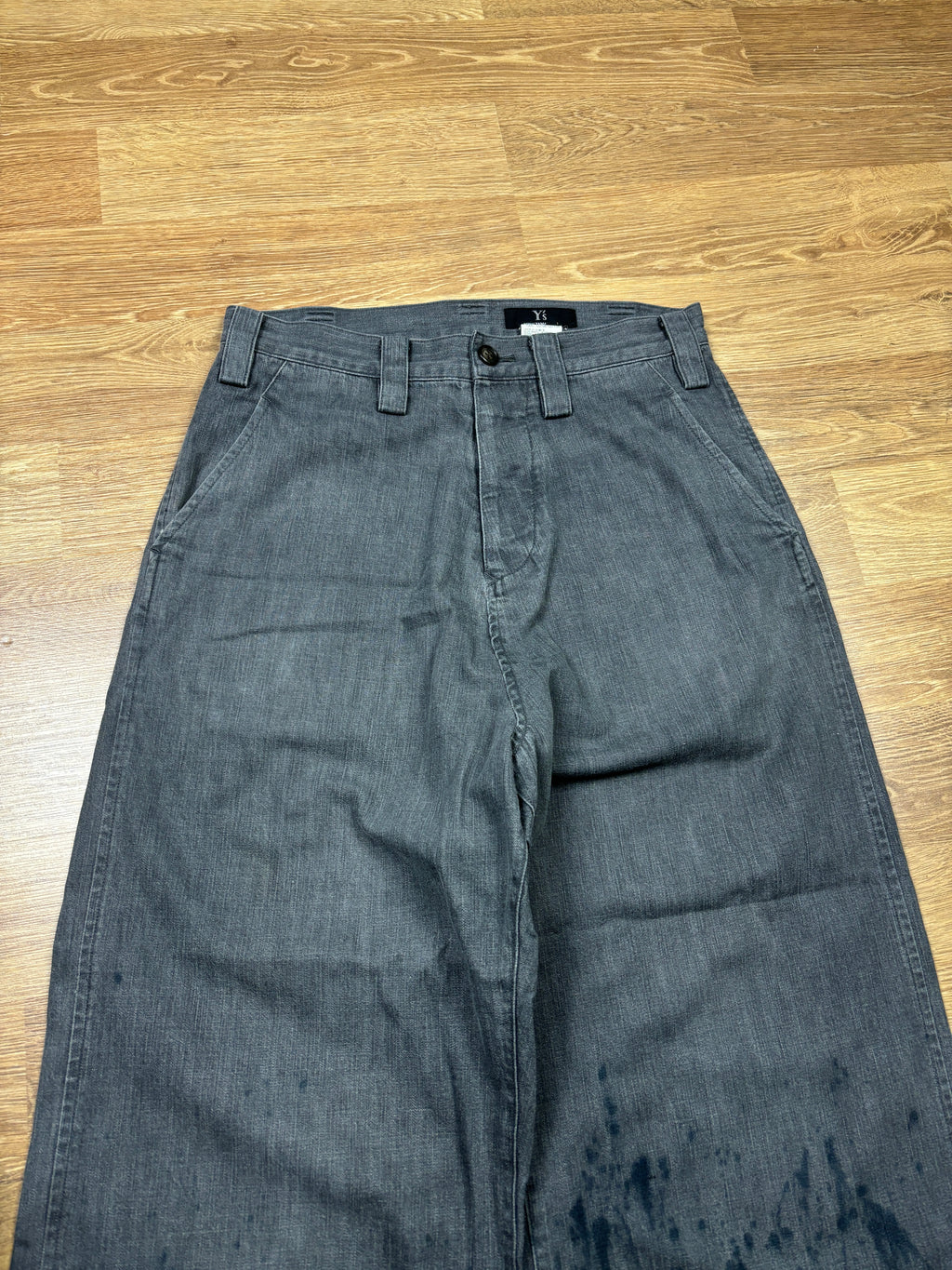 Pantalones de pernera ancha con tinte degradado de Y's de Yohji Yamamoto