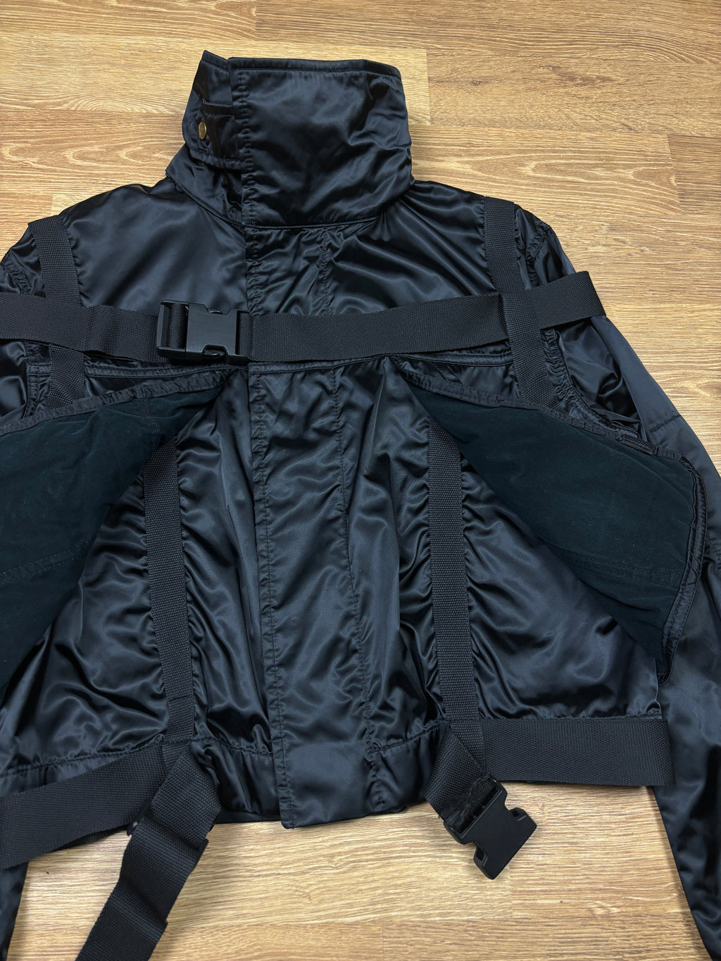 Jean Paul Gaultier AW2003 Tactical Bondage Nylon Jacket