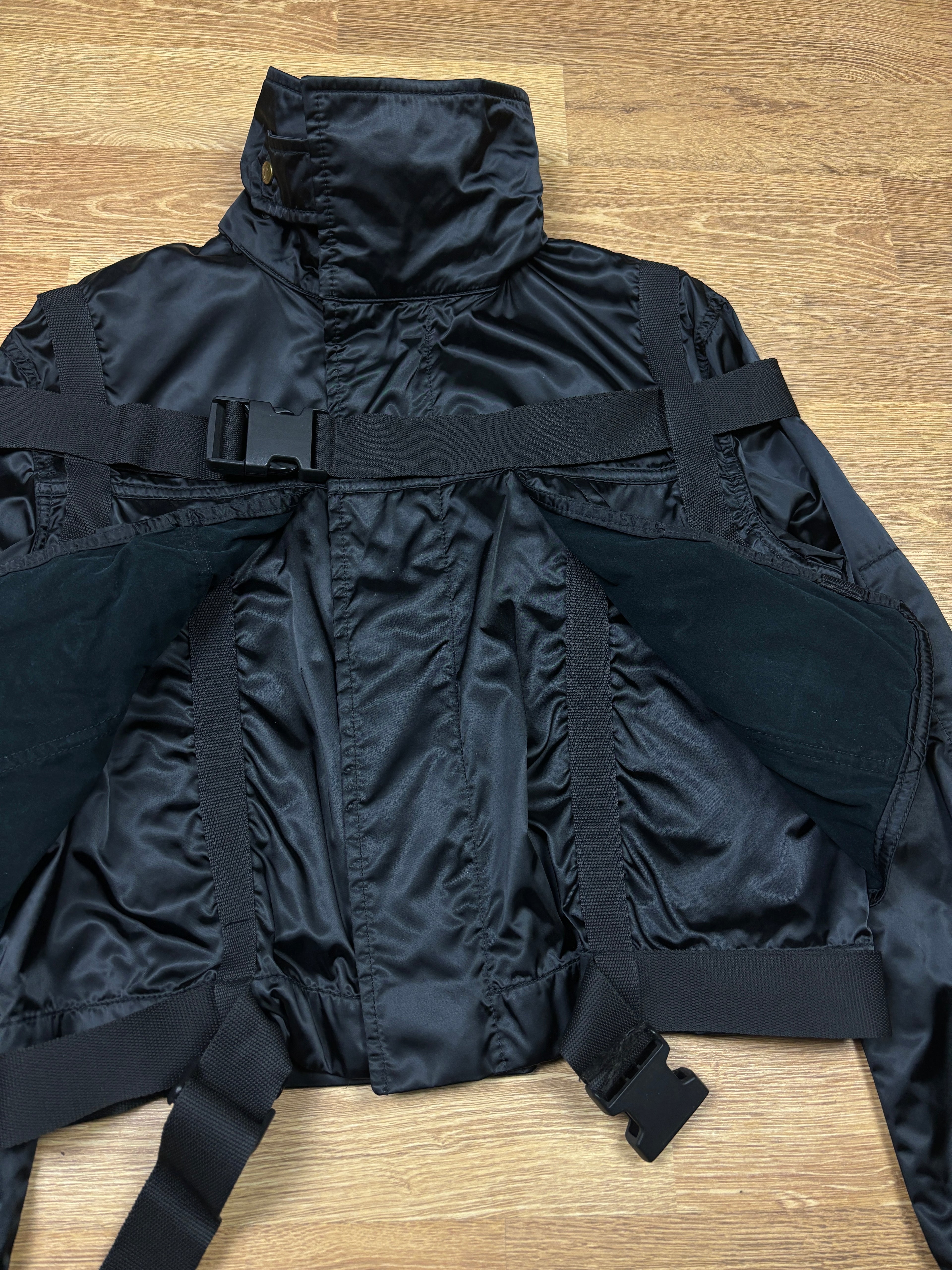 Jean Paul Gaultier AW2003 Tactical Bondage Nylon Jacket