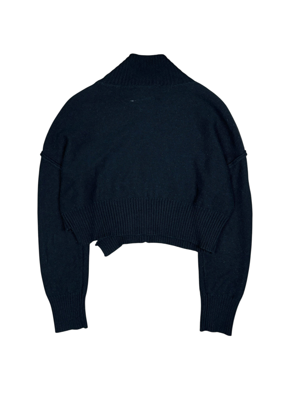 MM6 Maison Margiela Reworked Cropped Knit Sweater