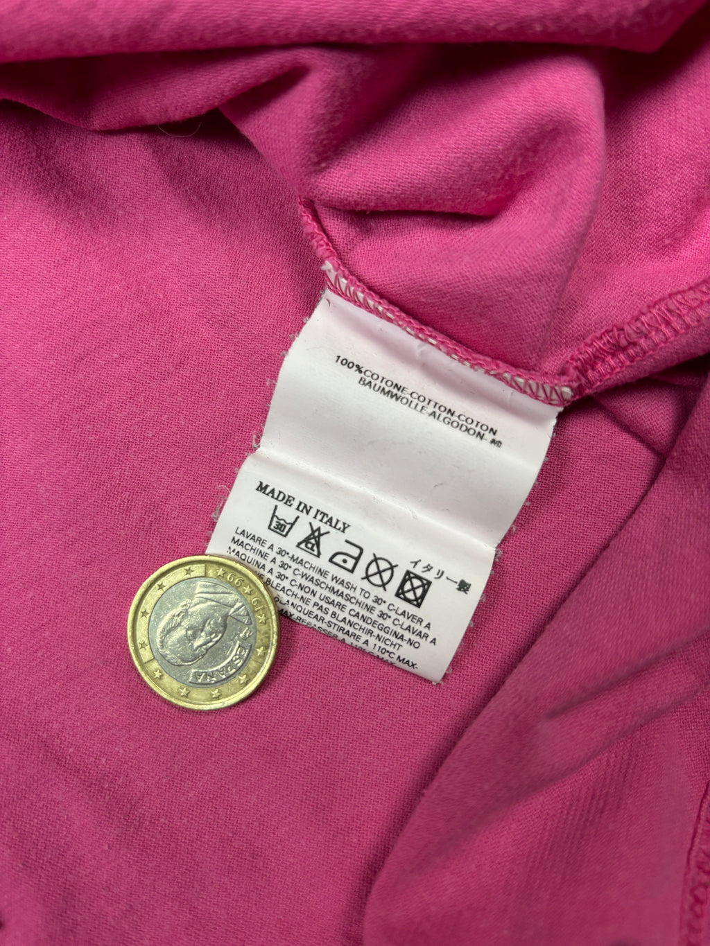 Dsquared2 AW2005 Pink Long Sleeve Polo