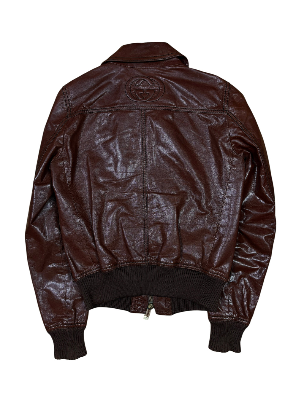 Gucci Frida Giannini Multipocket Leather Jacket