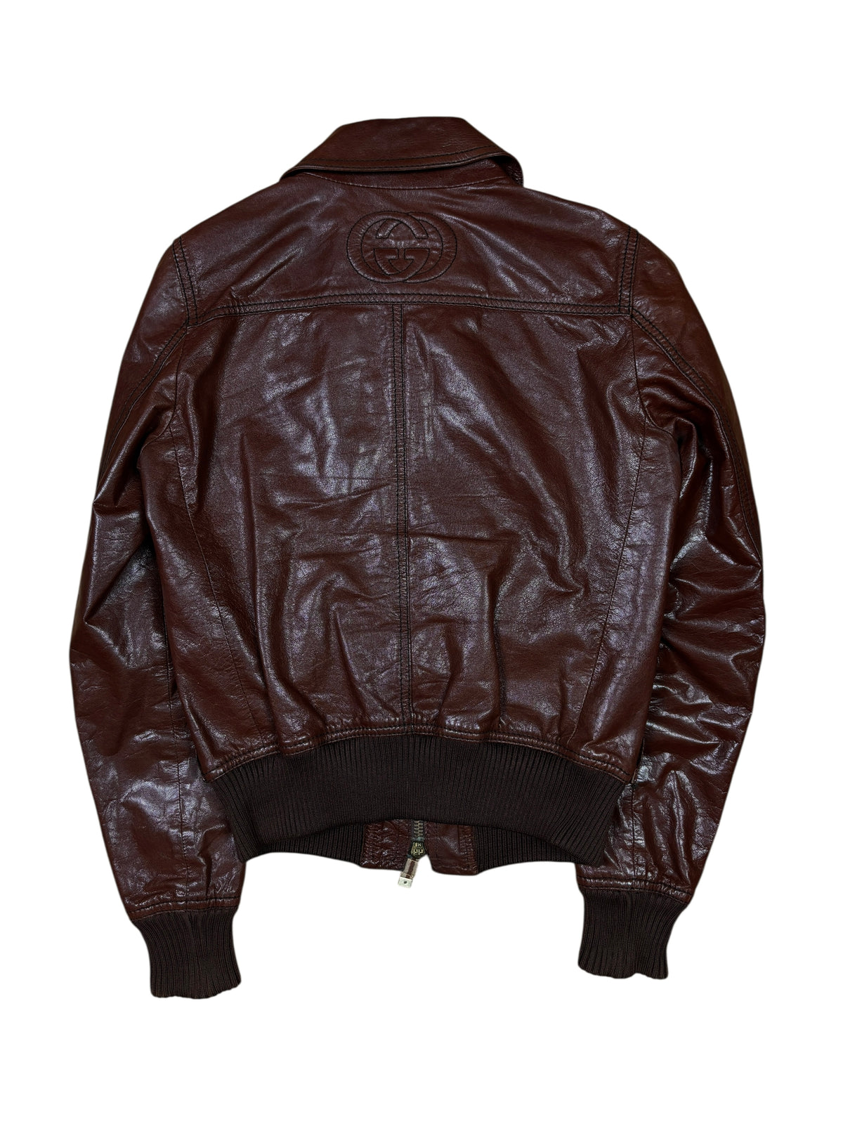 Gucci Frida Giannini Multipocket Leather Jacket