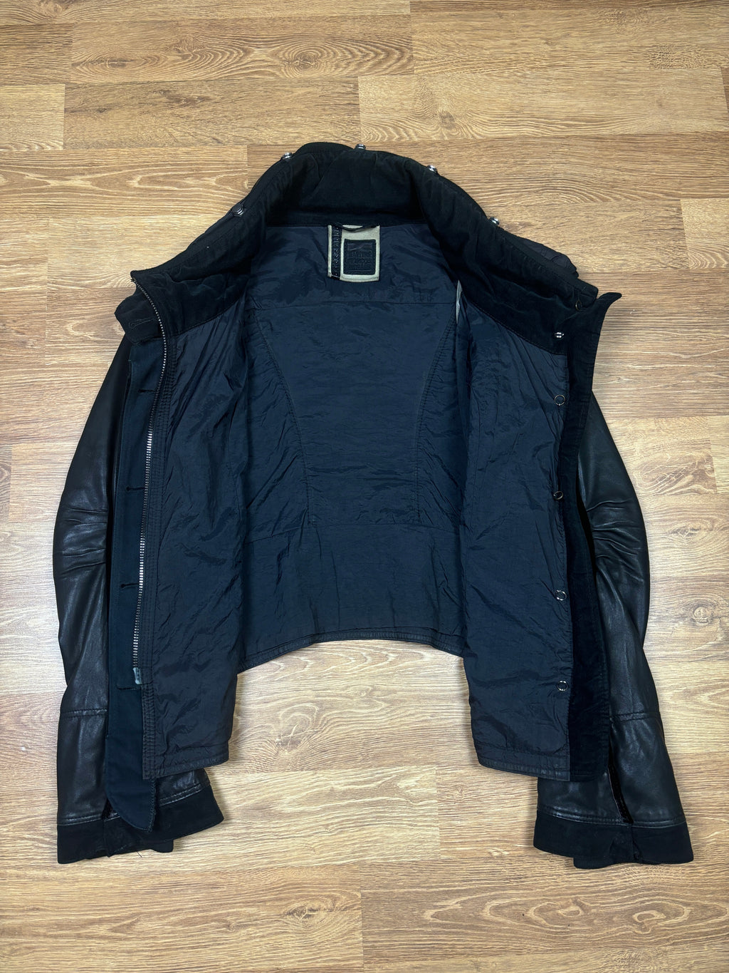 2000s Marithé + François Girbaud Lamb Leather Bondage Jacket