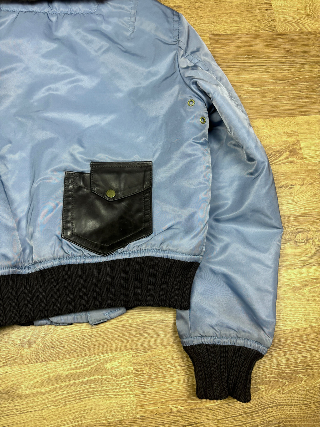 Dsquared2 AW2004 Runway Fur Collar Bomber Jacket