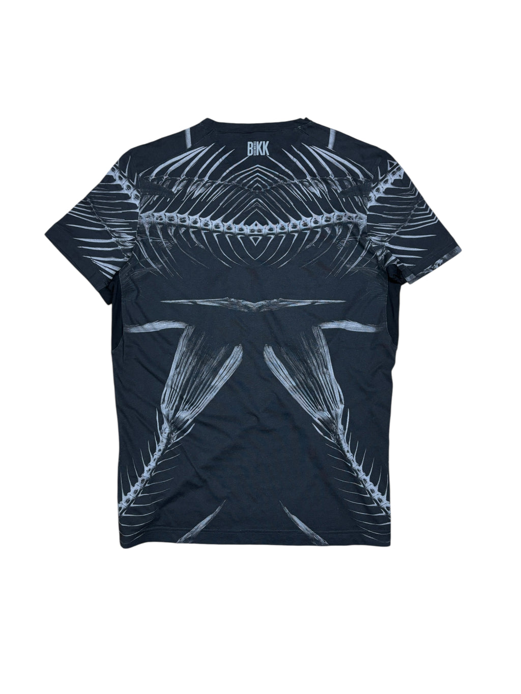 2010s Dirk Bikkembergs Skeletal Graphic T-Shirt