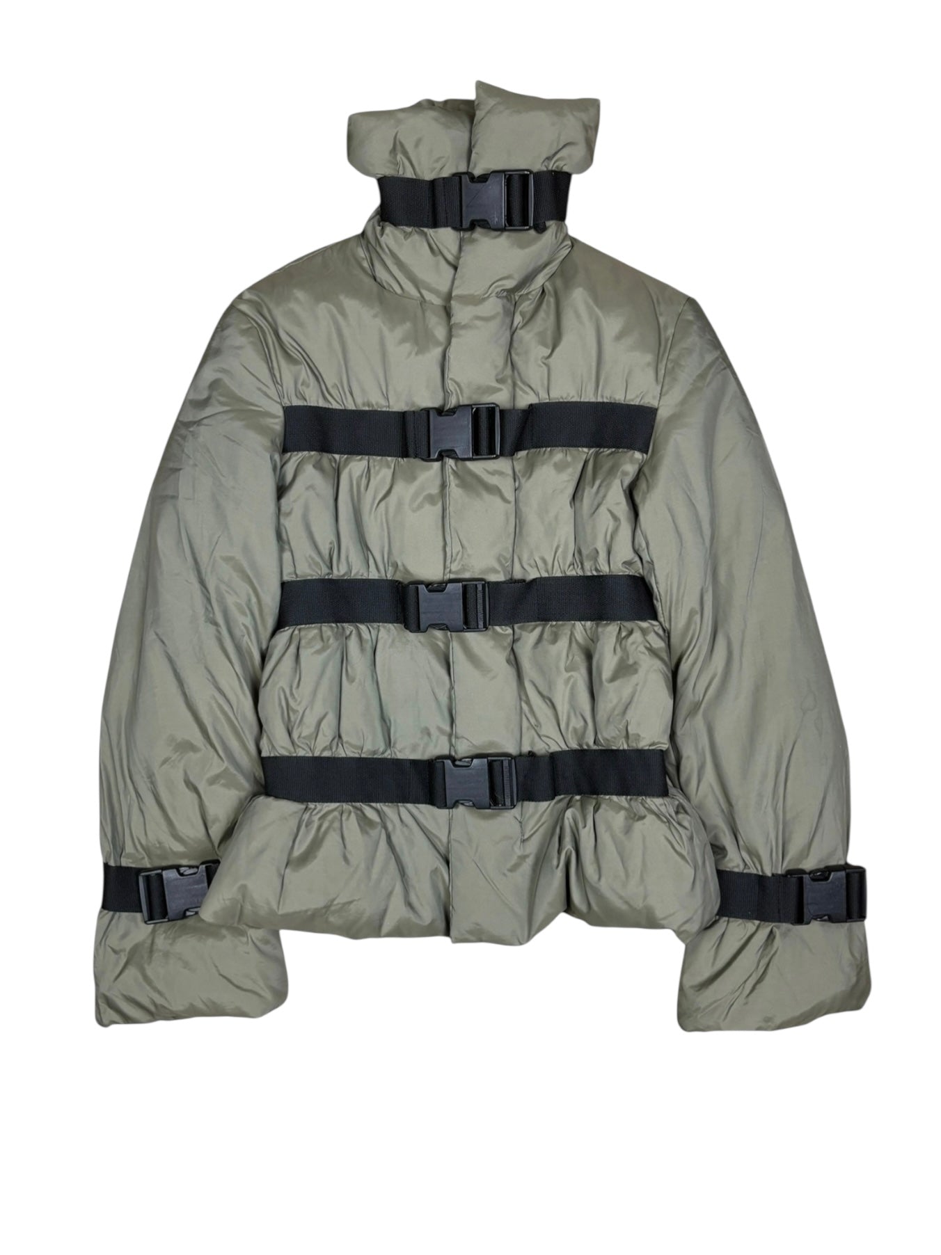 FW2003 Jean Paul Gaultier Bondage Puffer Jacket