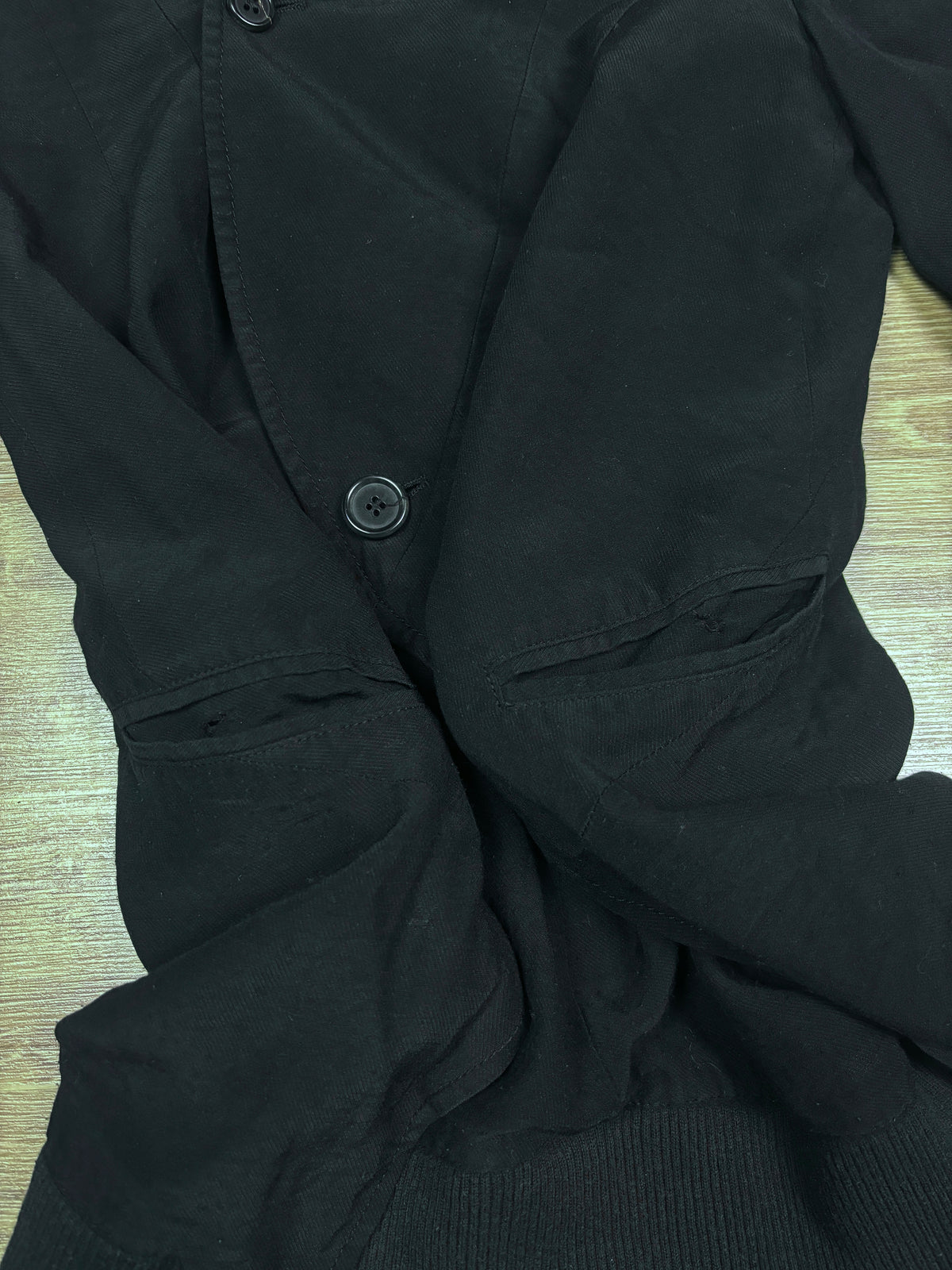 Ann Demeulemeester SS2007 Runway Asymmetrical Jacket