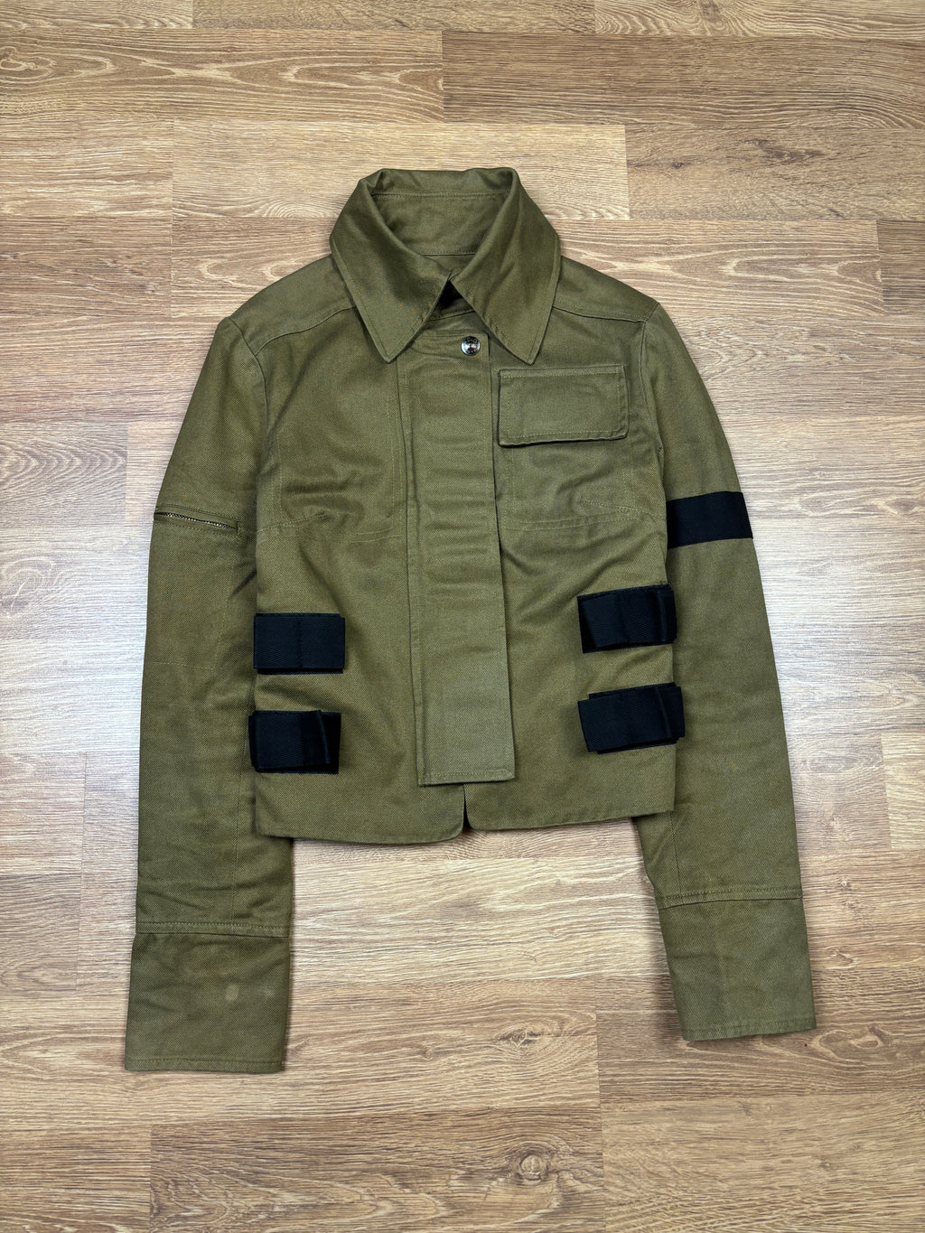 2000s Dolce & Gabbana Cropped Bondage Jacket
