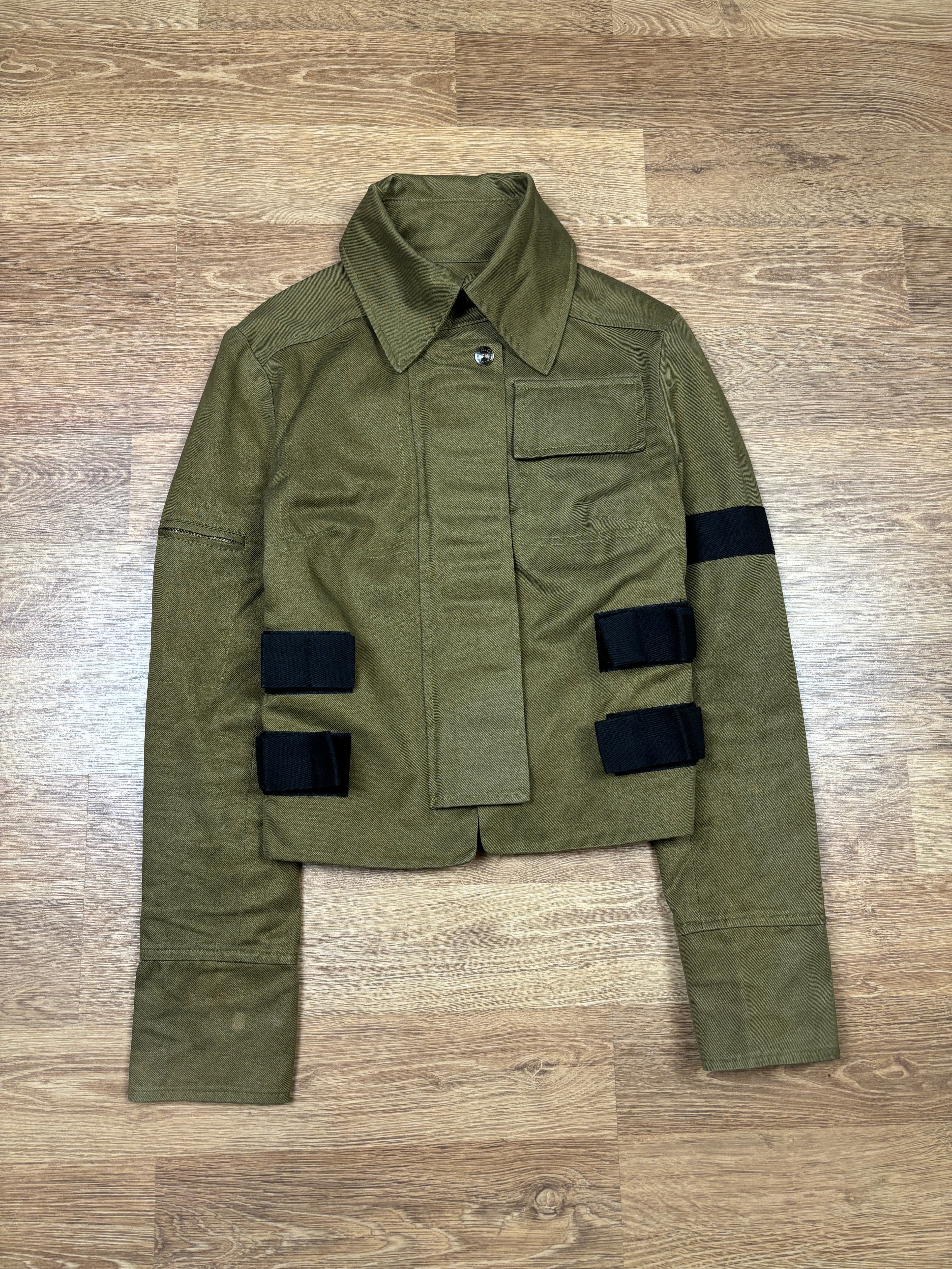 2000s Dolce & Gabbana Cropped Bondage Jacket