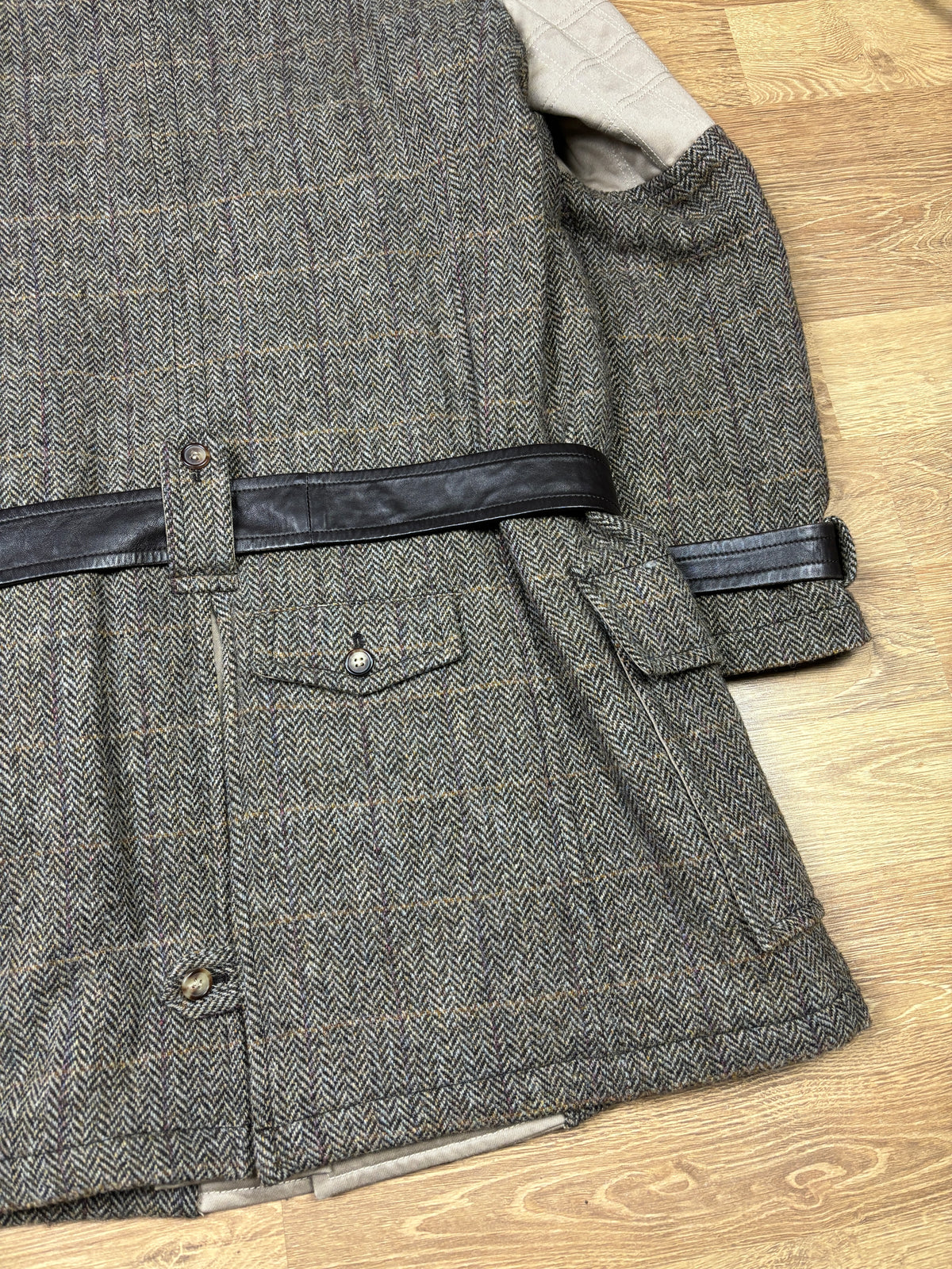 Dsquared2 AW2002 Runway Harris Tweed Wool Coat