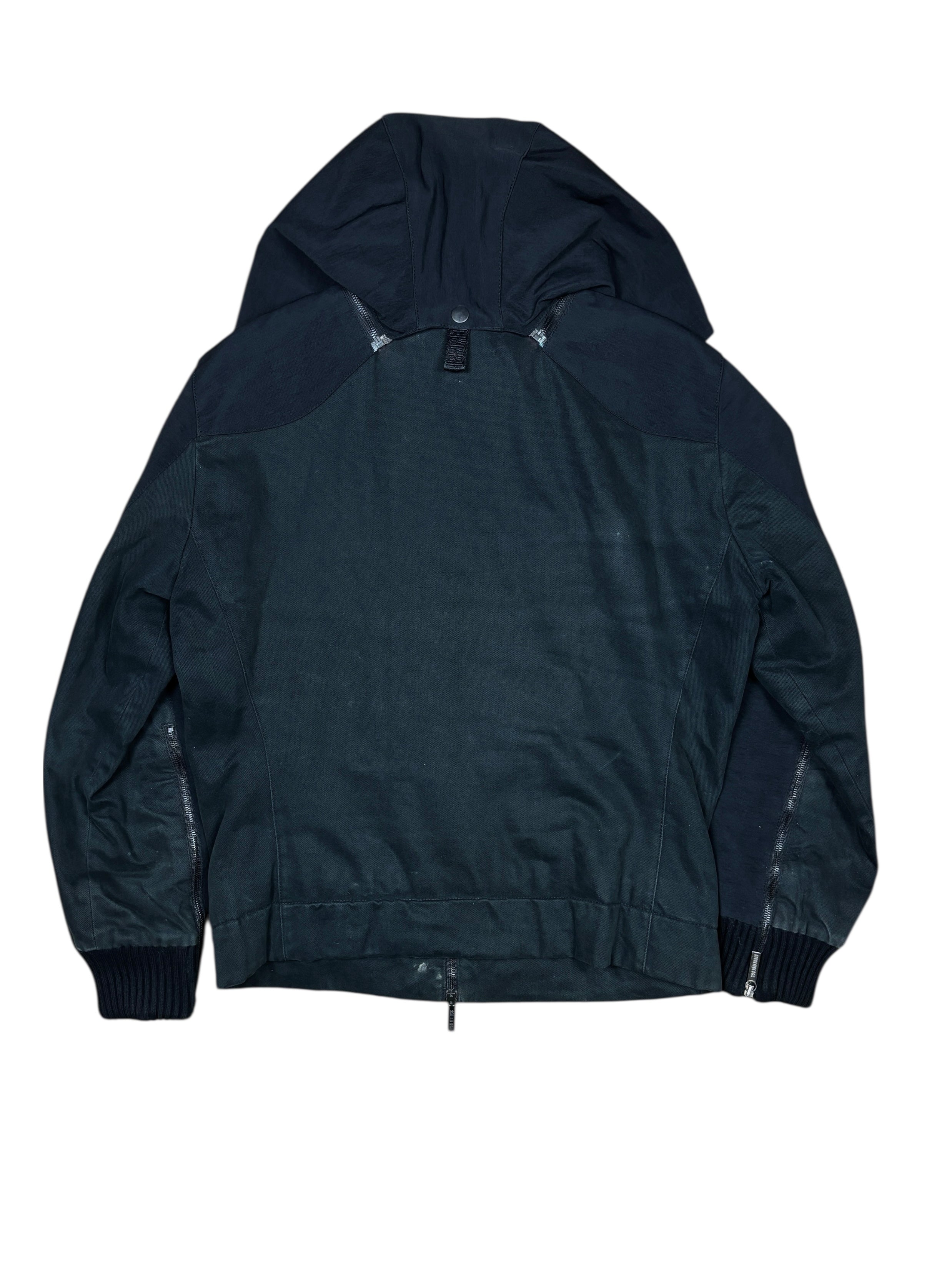Dirk Bikkembergs Multi Panel Hooded Jacket