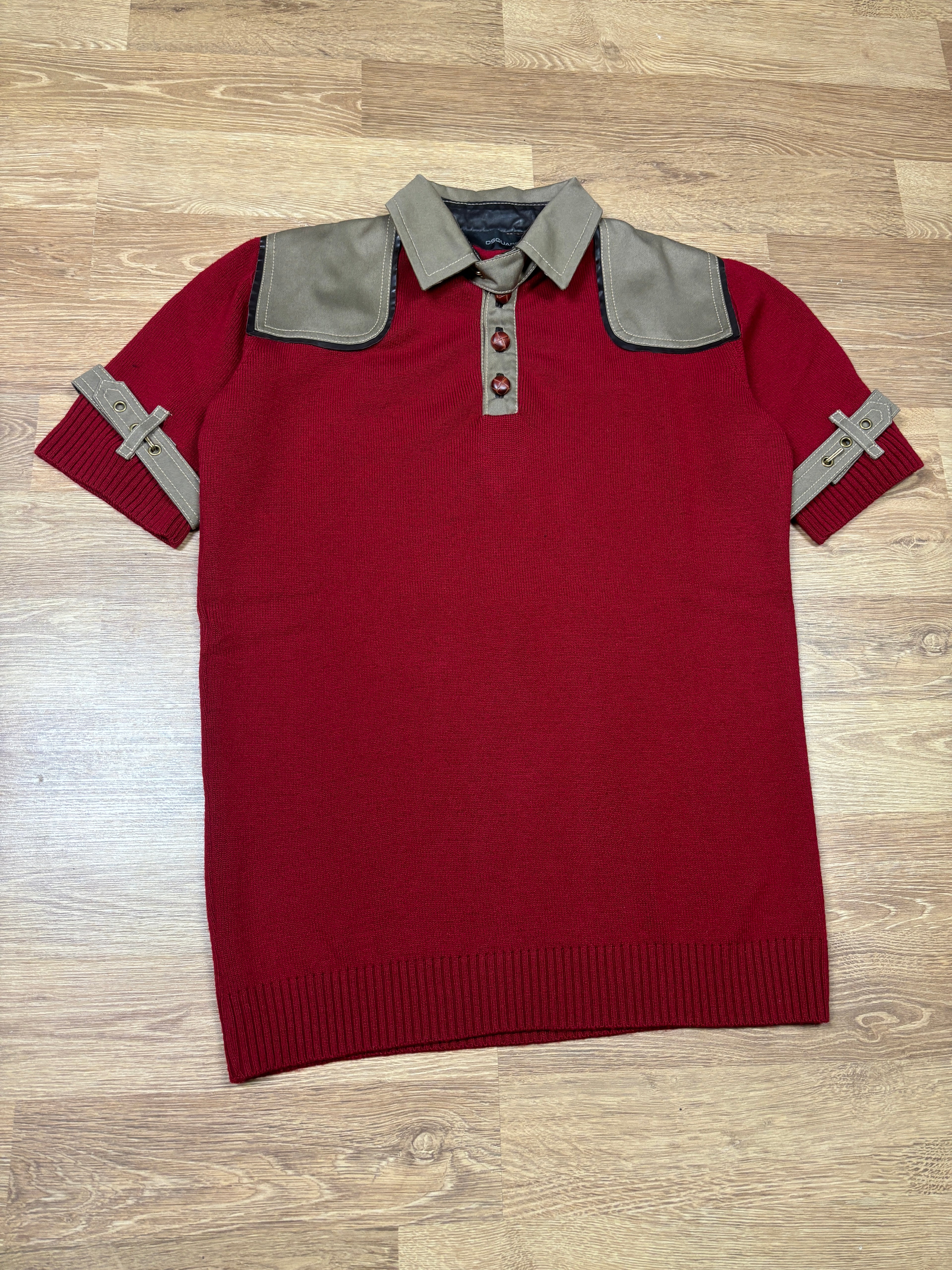 AW2004 Dsquared2 Runway Wool Knit Polo
