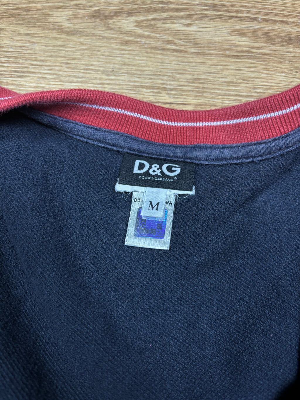 Sudadera Dolce & Gabbana con cremallera y gráficos de los 2000