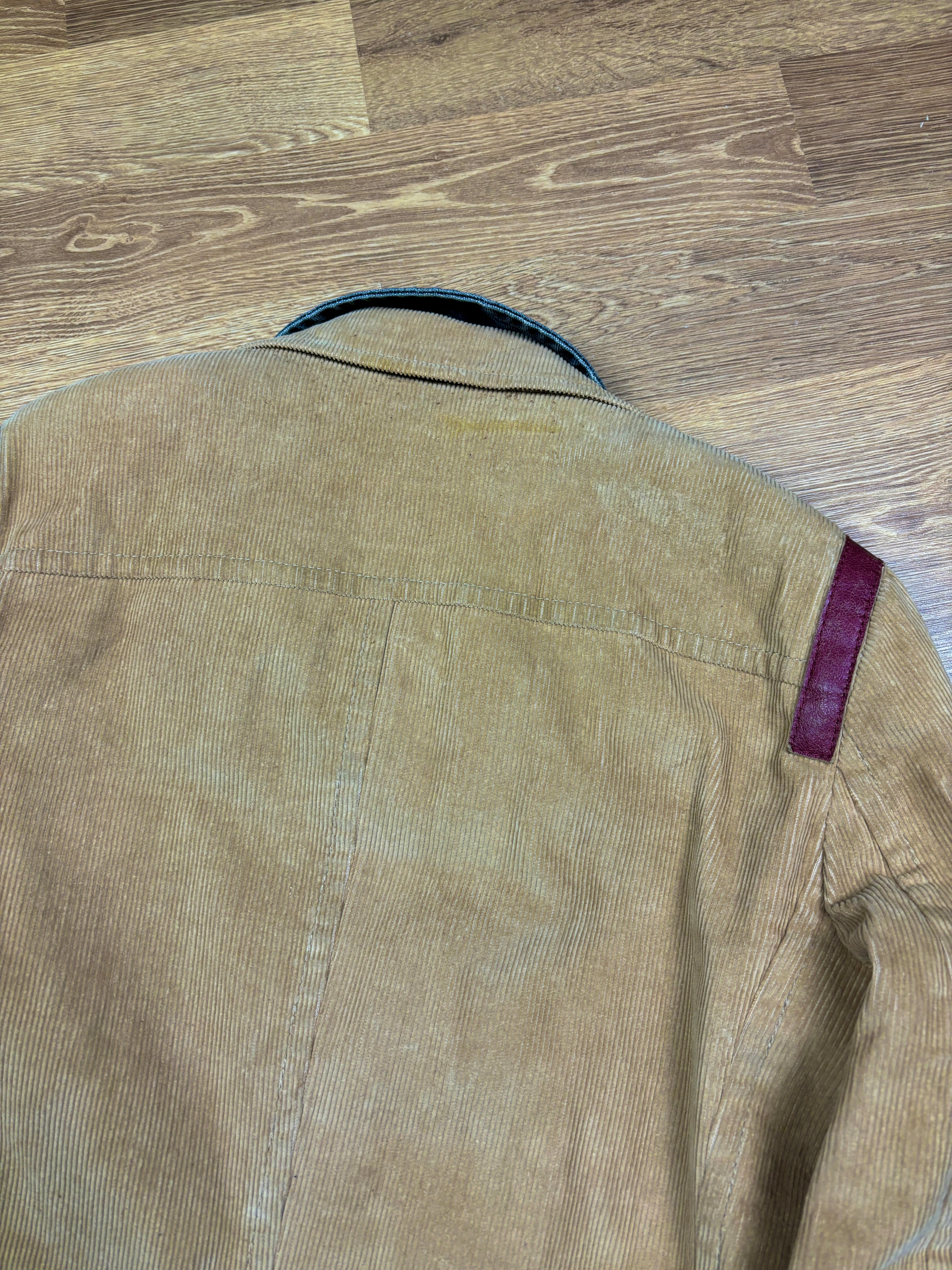 Dsquared2 AW2002 Runway Corduroy Denim Coat