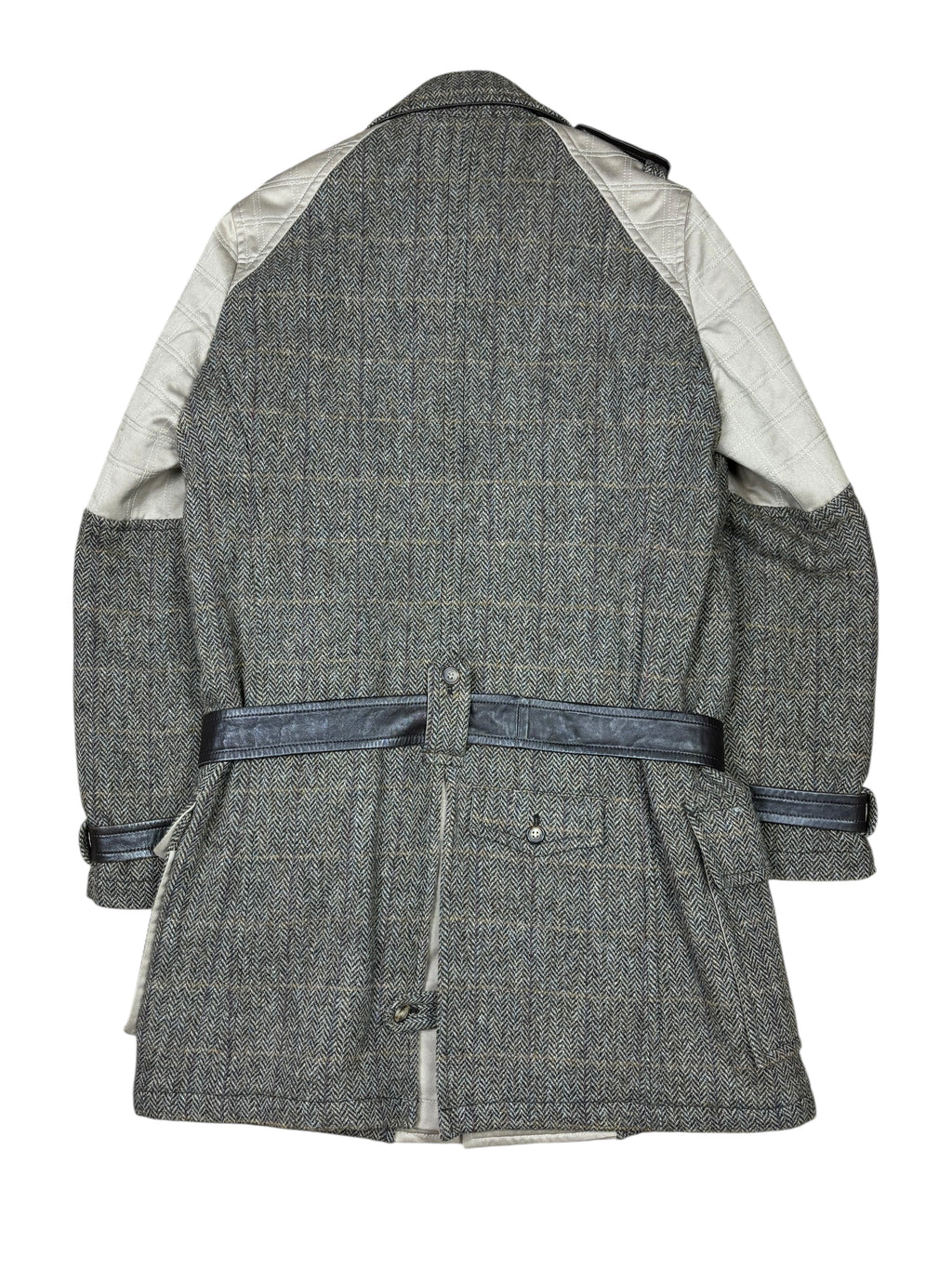 Dsquared2 AW2002 Runway Harris Tweed Wool Coat