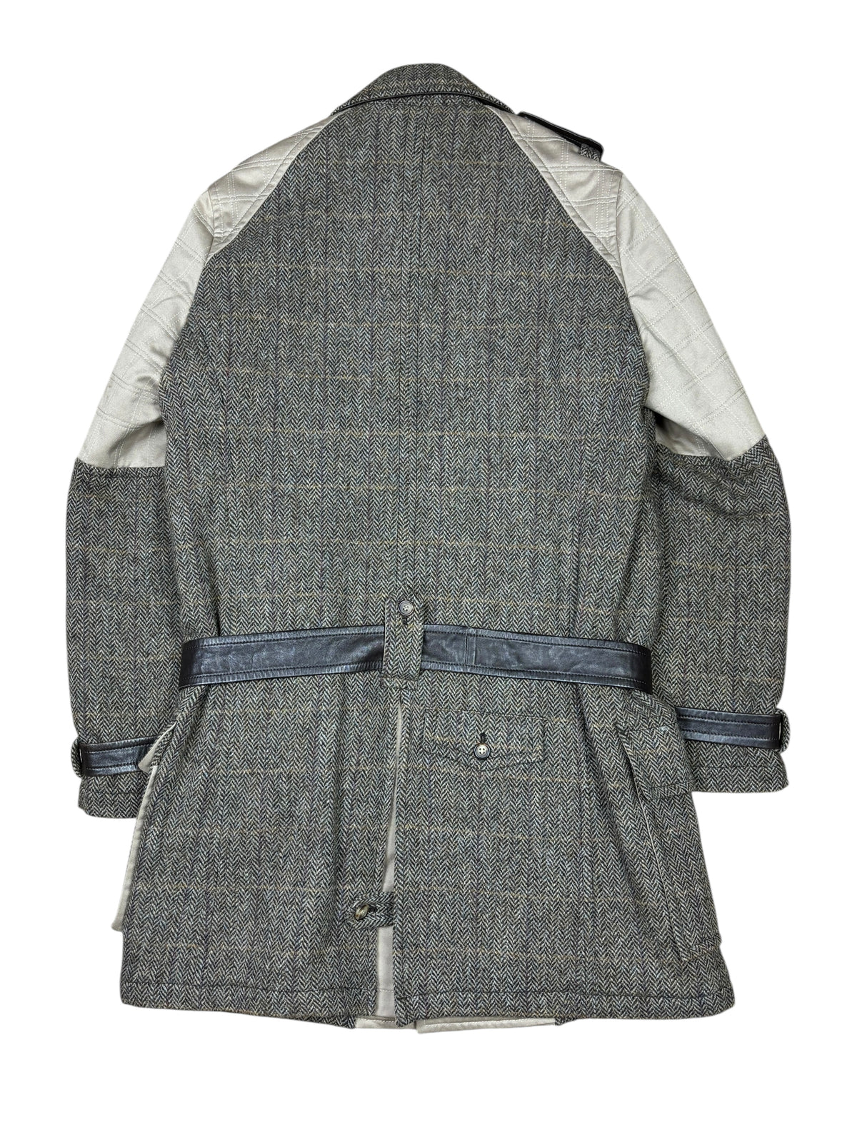 Dsquared2 AW2002 Runway Harris Tweed Wool Coat