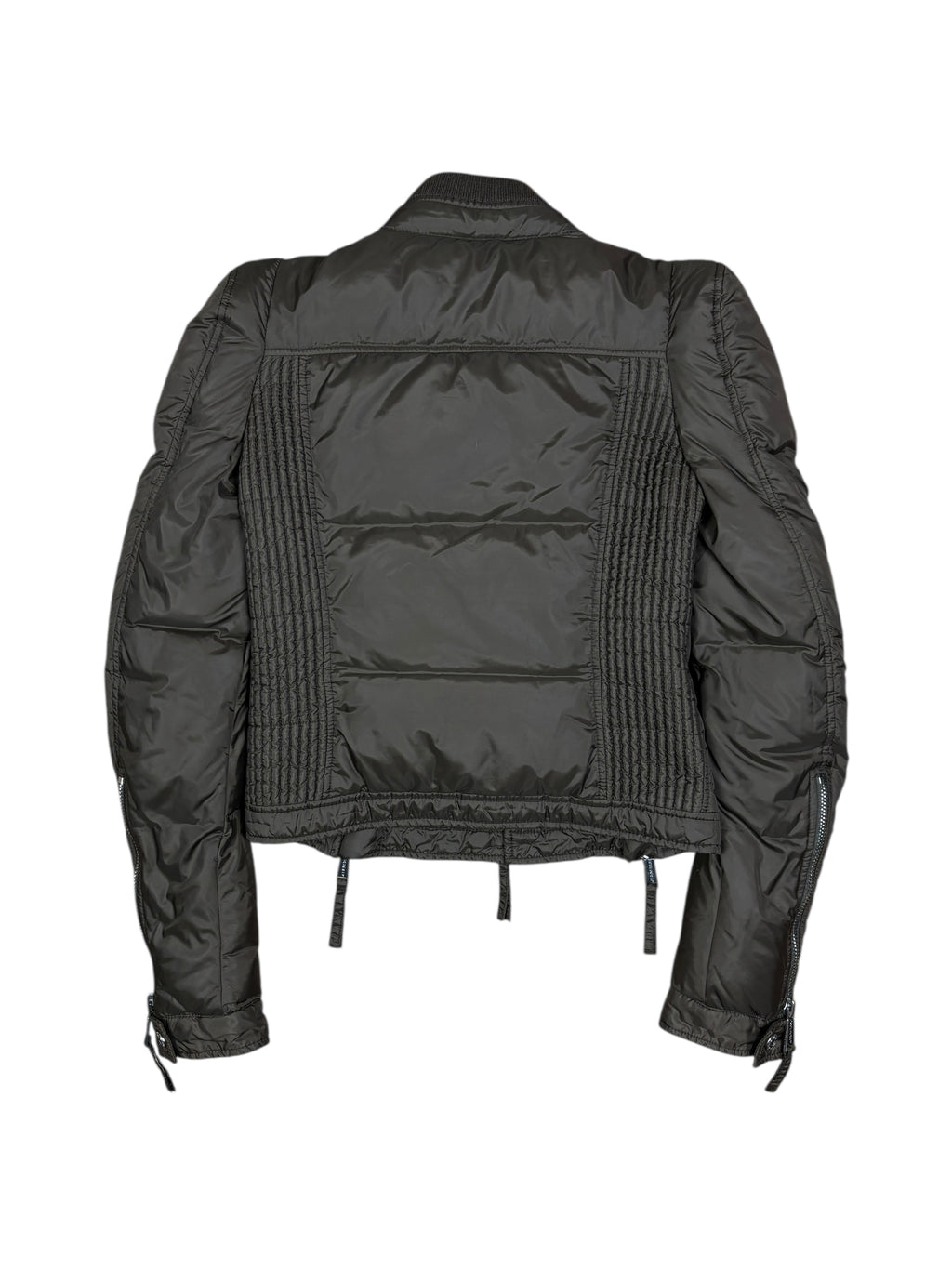 Dsquared2 Cropped Multi-Zip Puffer Jacket
