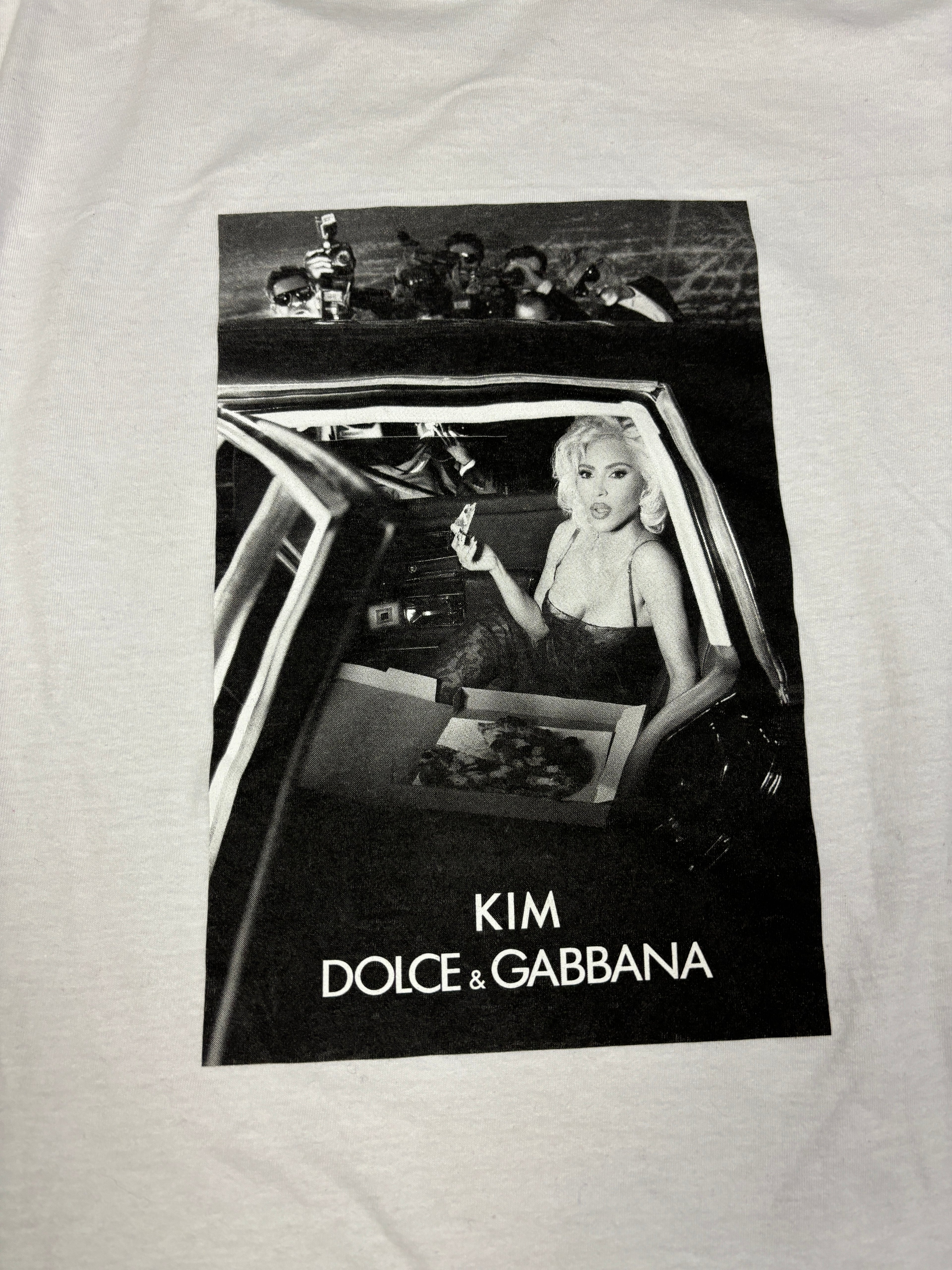 Dolce & Gabbana Kim Kardashian Graphic T-Shirt