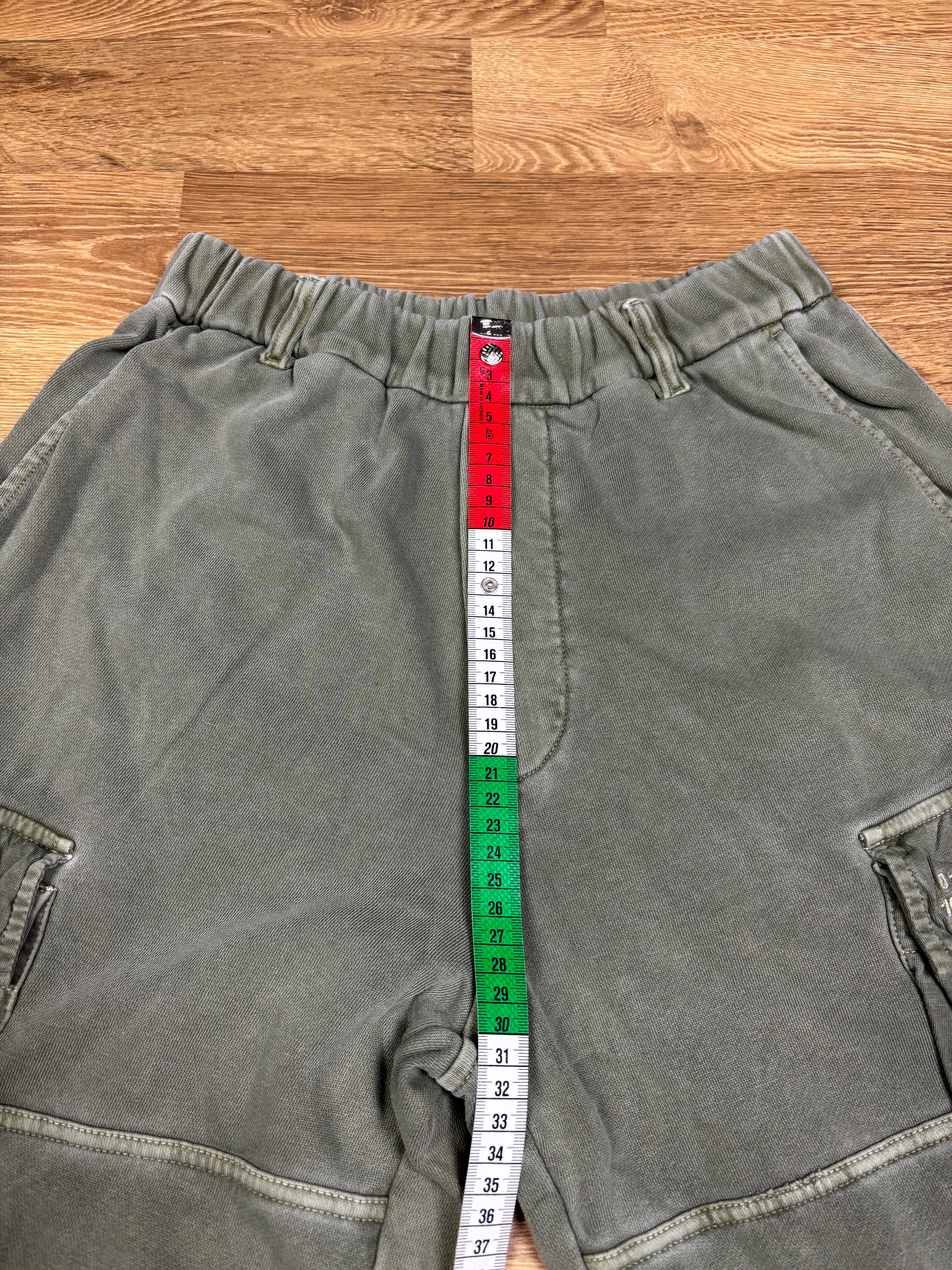 MM6 Maison Margiela Washed Sage Cargo Sweatpants