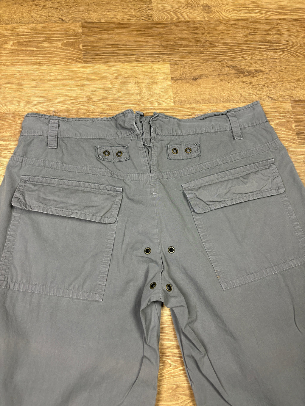 2000s Dsquared2 Grey Cargo Pants