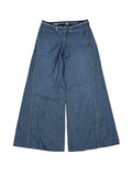 2000s Marithé François Girbaud Wide Leg Denim Trousers