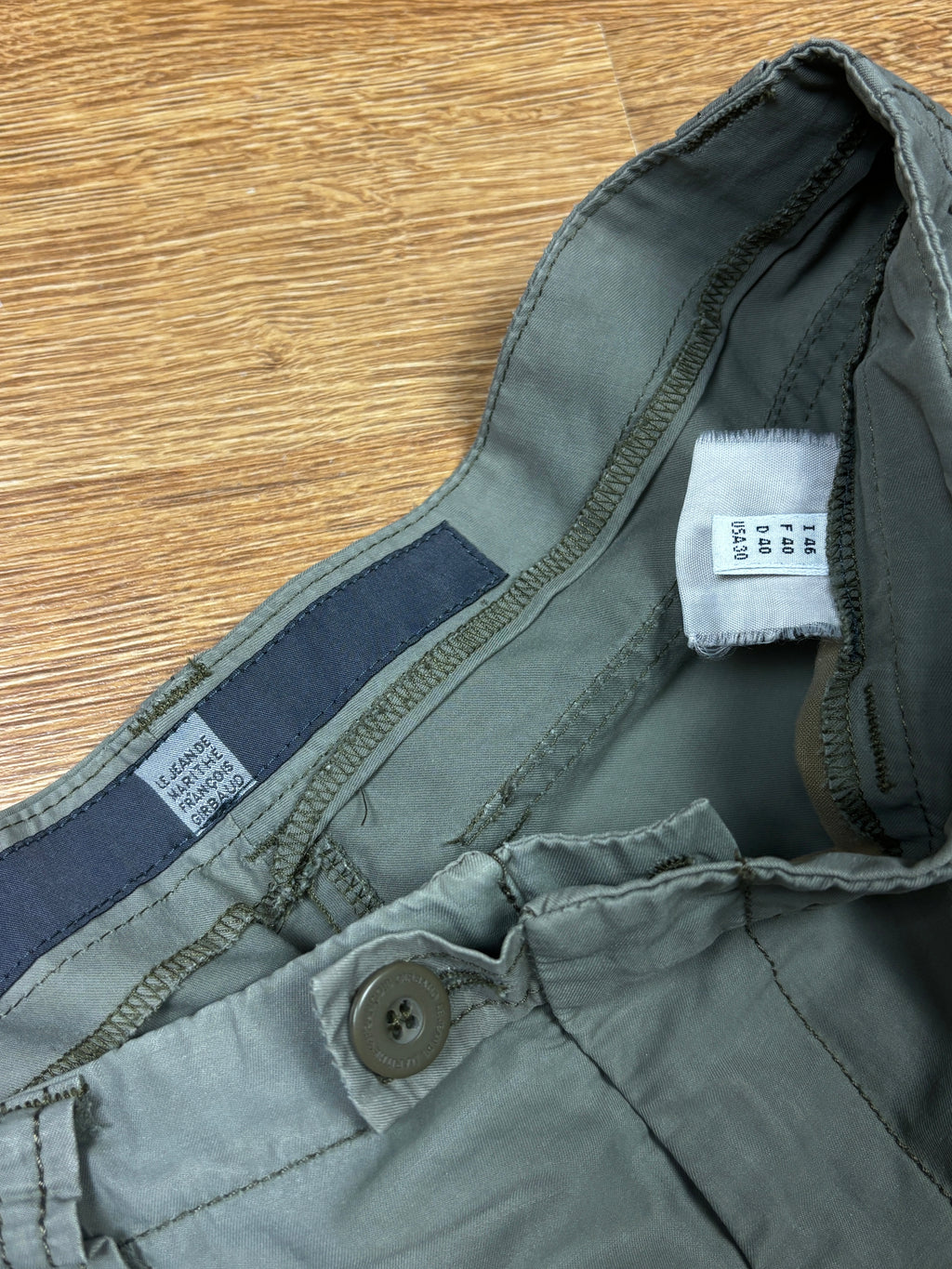 Pantalones cargo anchos Marithé François Girbaud de los 2000
