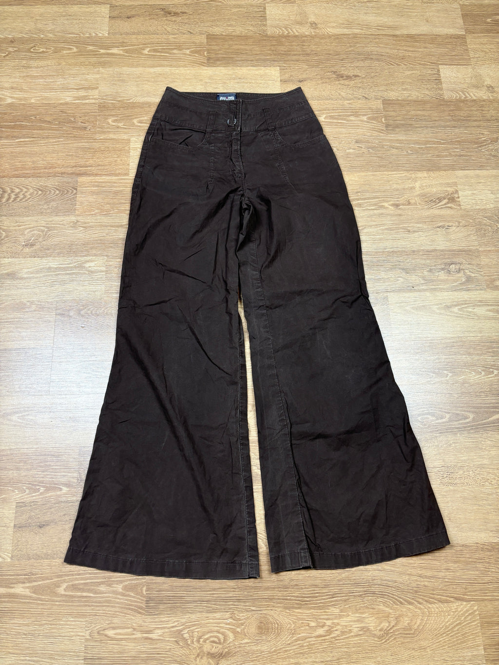 Jean Paul Gaultier Wide Leg Cotton Trousers