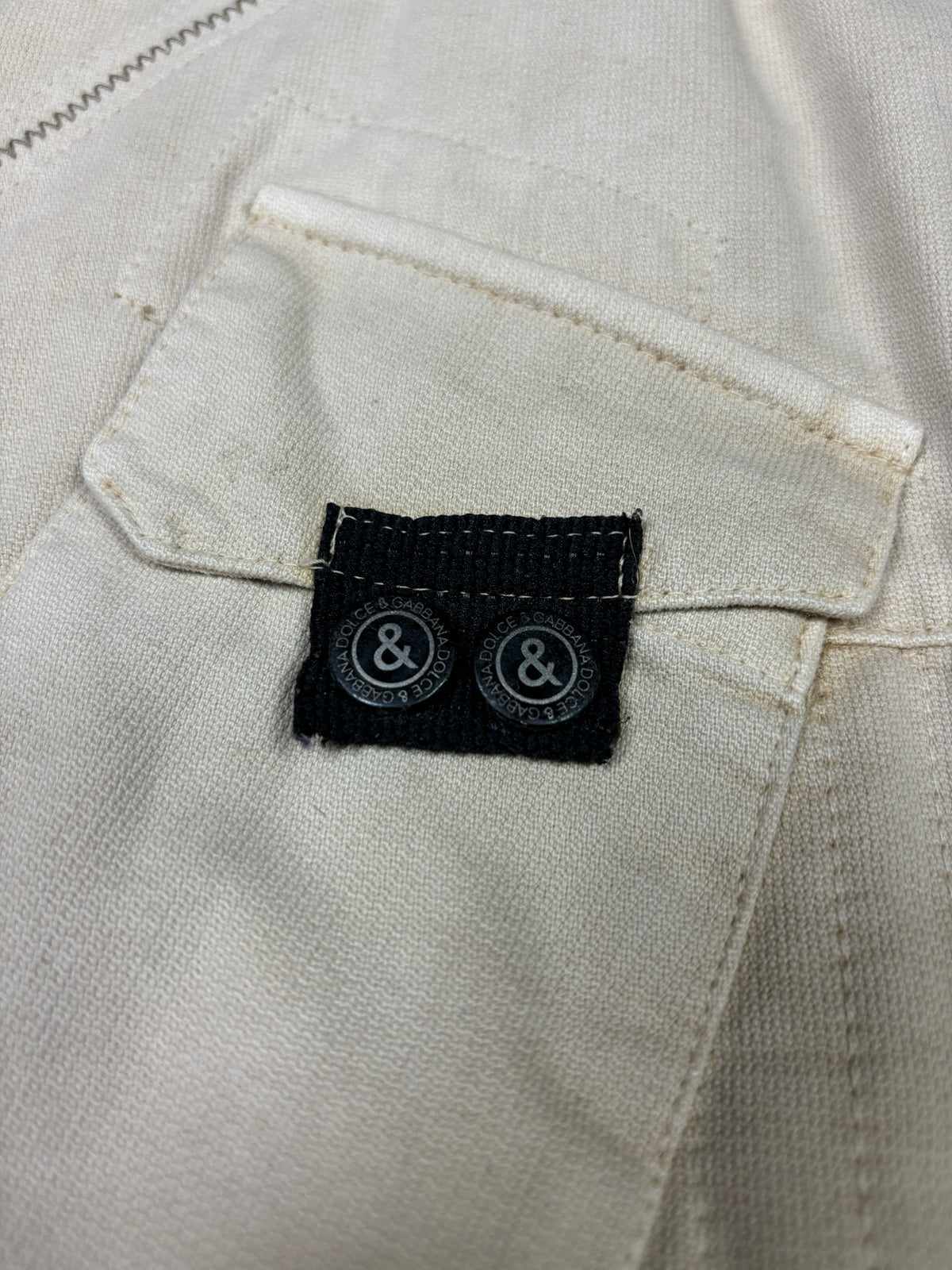 2000s Dolce & Gabbana Faded Utility Jacket