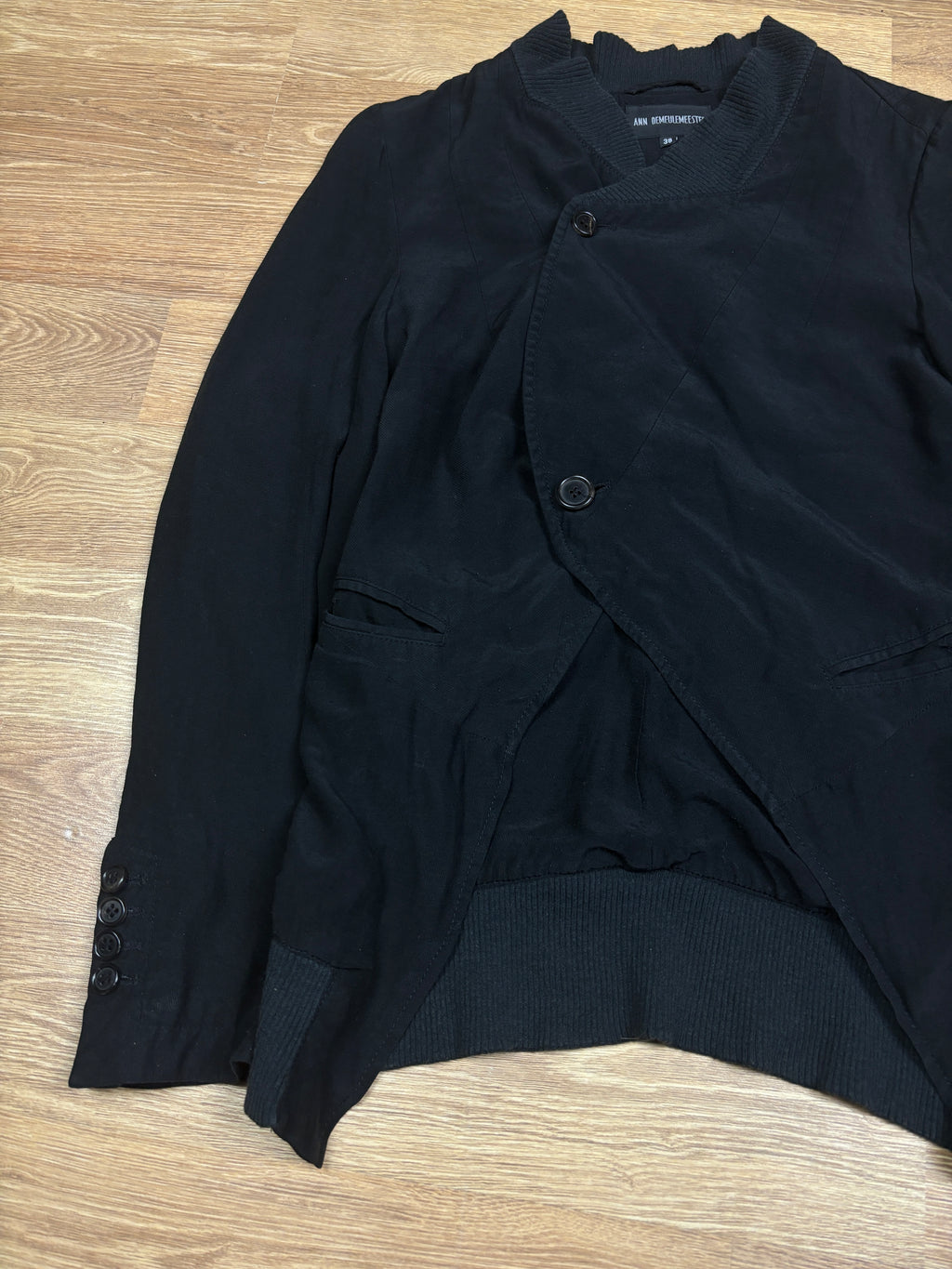 Ann Demeulemeester SS2007 Runway Asymmetrical Jacket