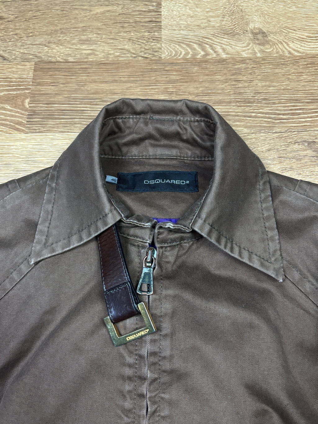 Dsquared2 AW2003 Leather Harness Bondage Jacket