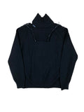 Dolce & Gabbana Zip-Detail Ribbed Wool Sweater
