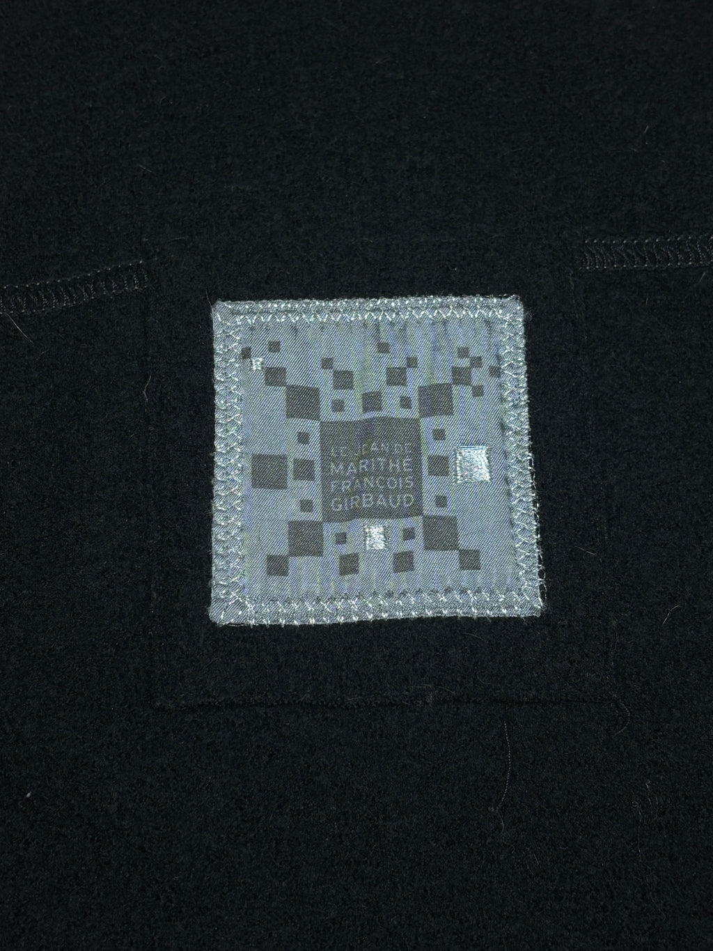 2000s Marithé François Girbaud High Neck Wool Jacket