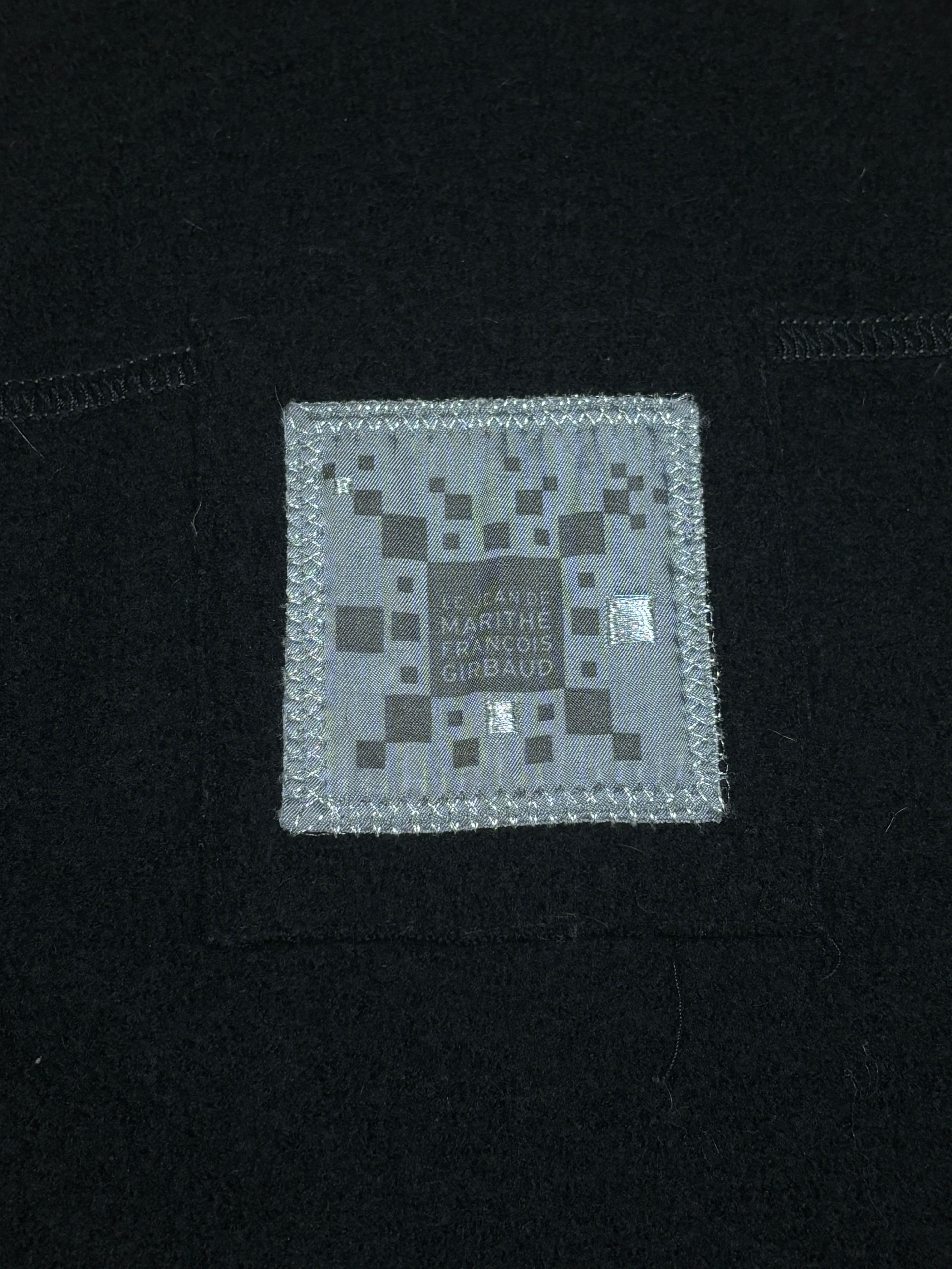 2000s Marithé François Girbaud High Neck Wool Jacket