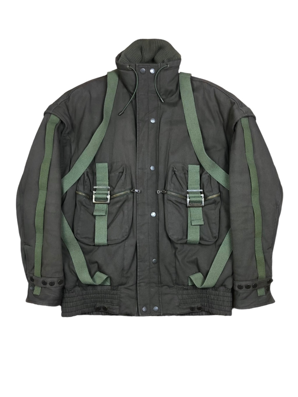 Dolce & Gabbana FW2003 Heavy Cargo Bondage Jacket